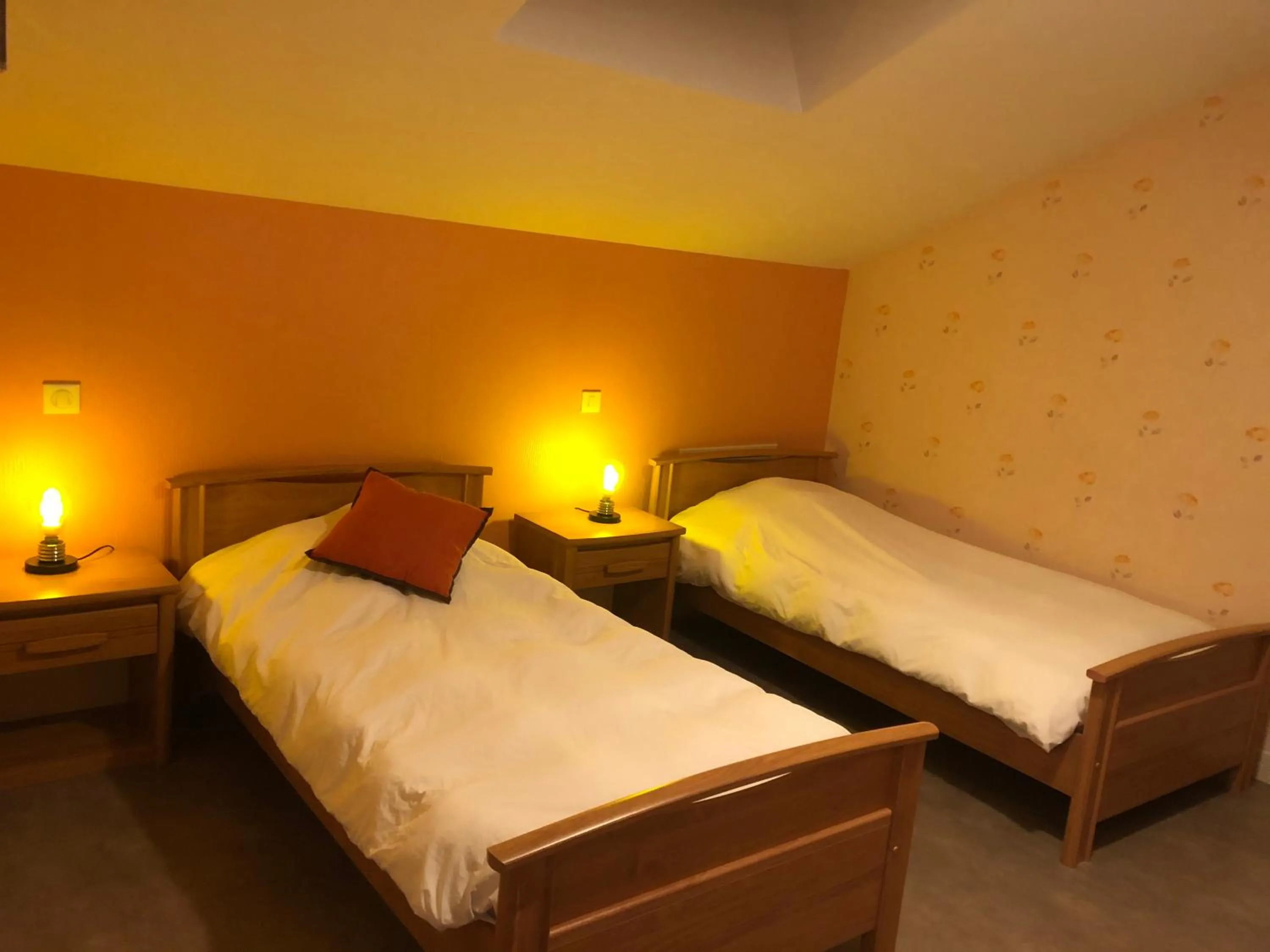 Bed in Maison d'hôtes La Colombelle