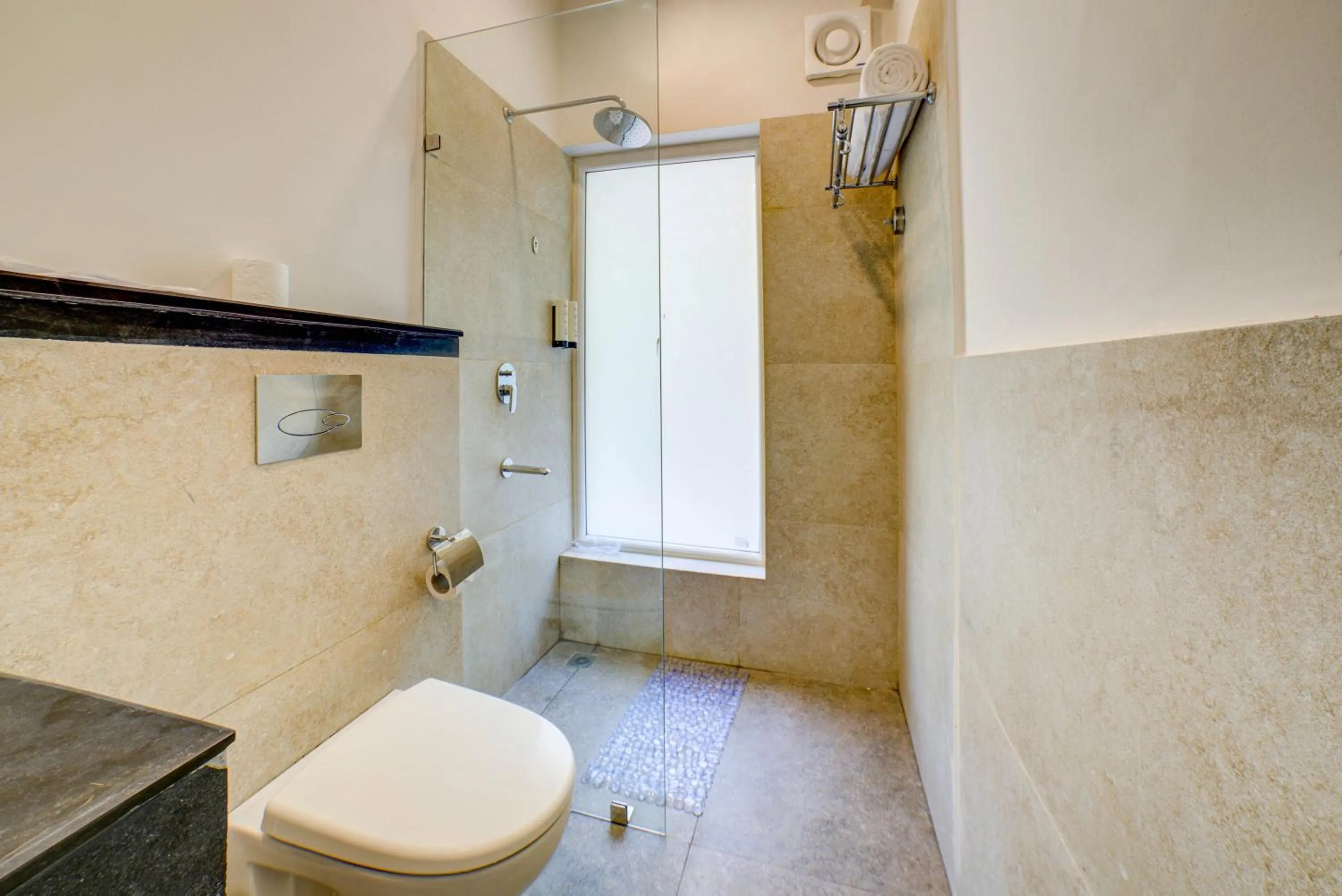 Bathroom in Bedzzz Rishikesh by Leisure Hotels