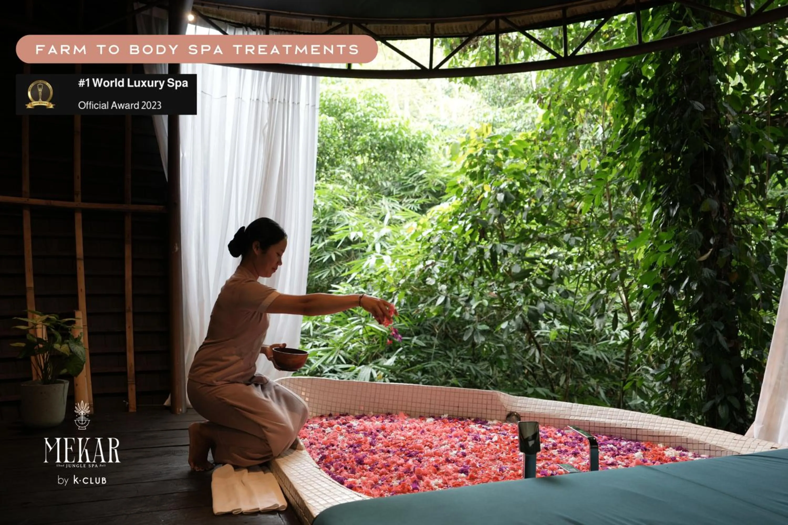 Natural landscape in K Club Ubud