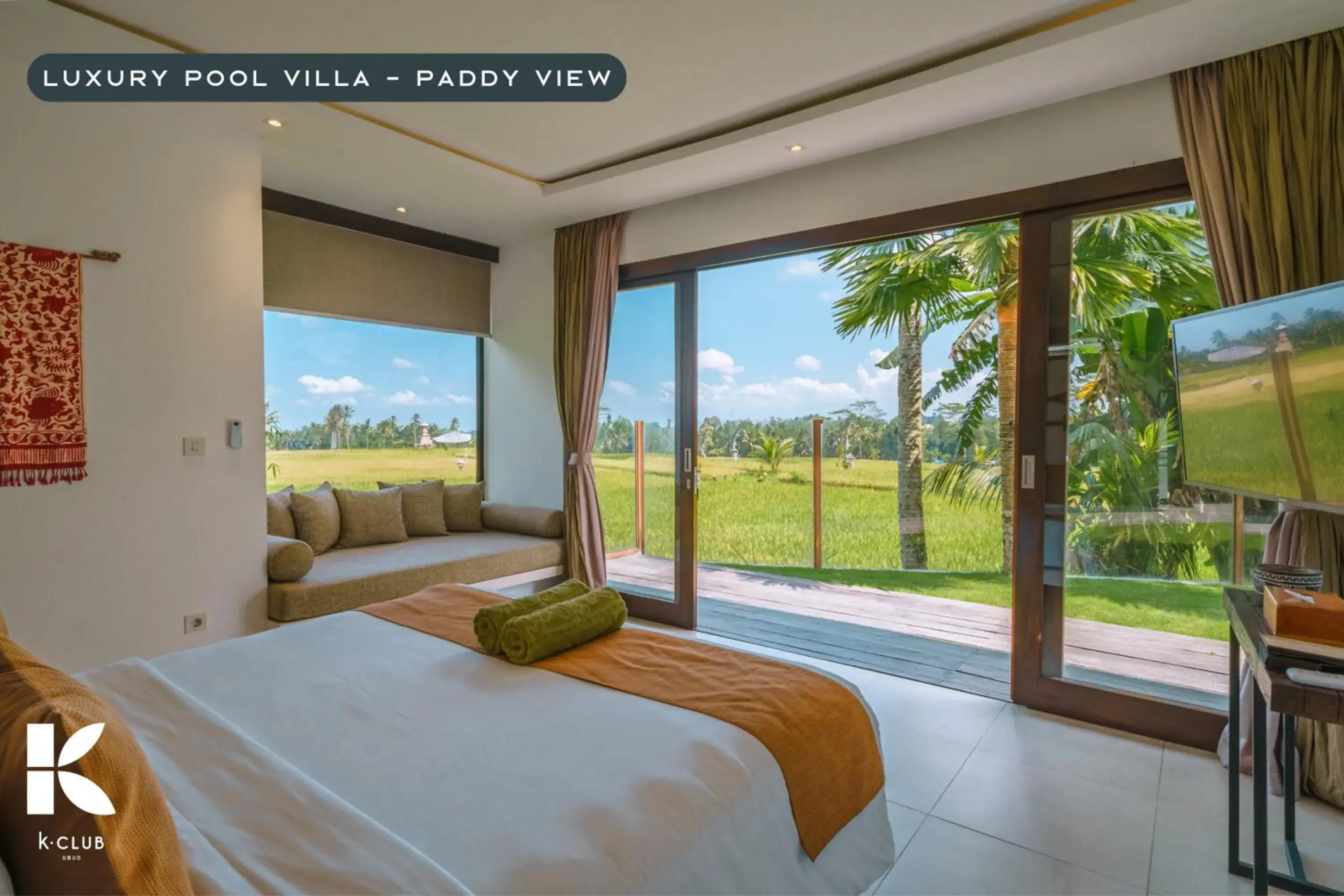 View (from property/room), Bed in K Club Ubud View (from property/room), Bed in K Club Ubud