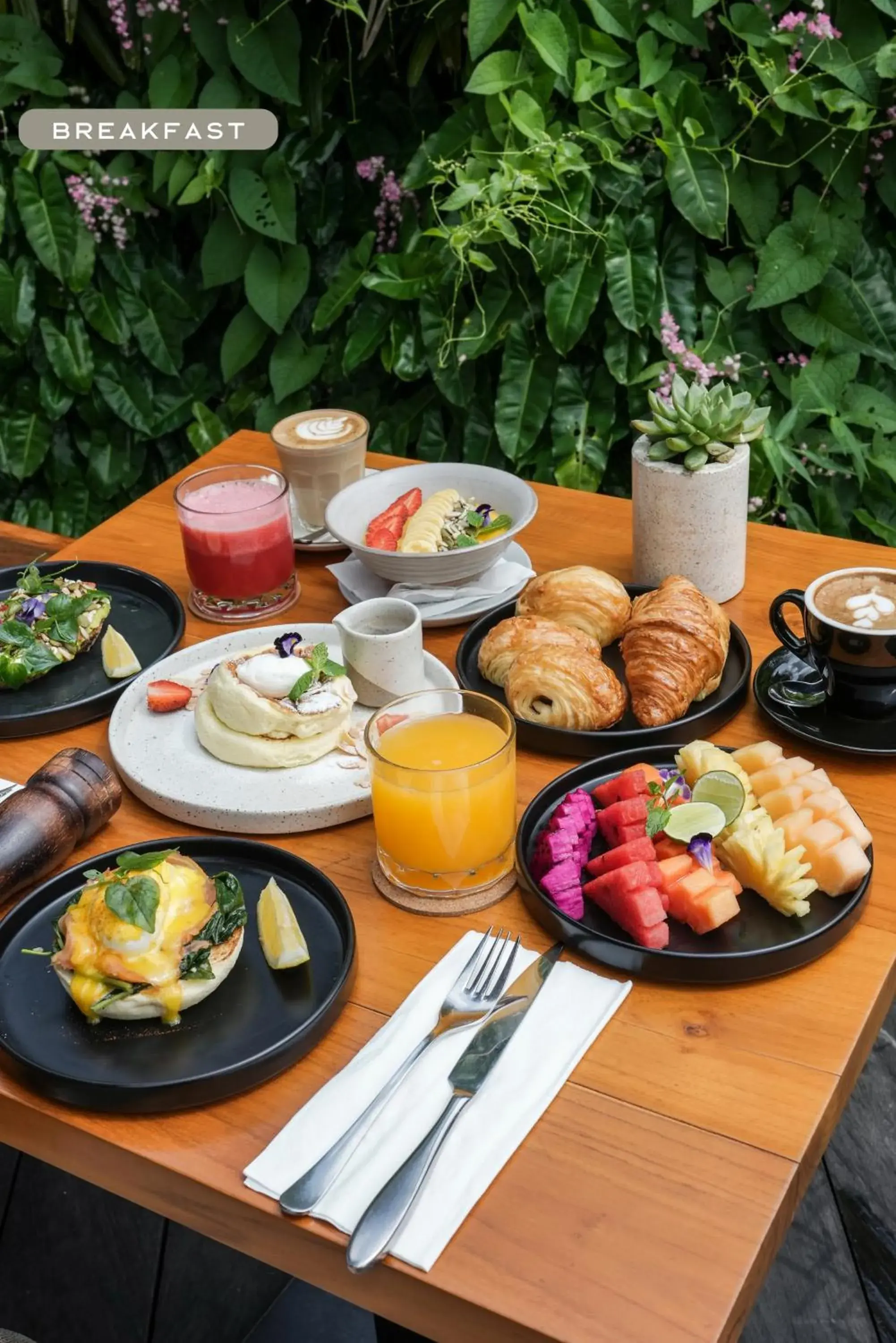 Breakfast in K Club Ubud Breakfast in K Club Ubud