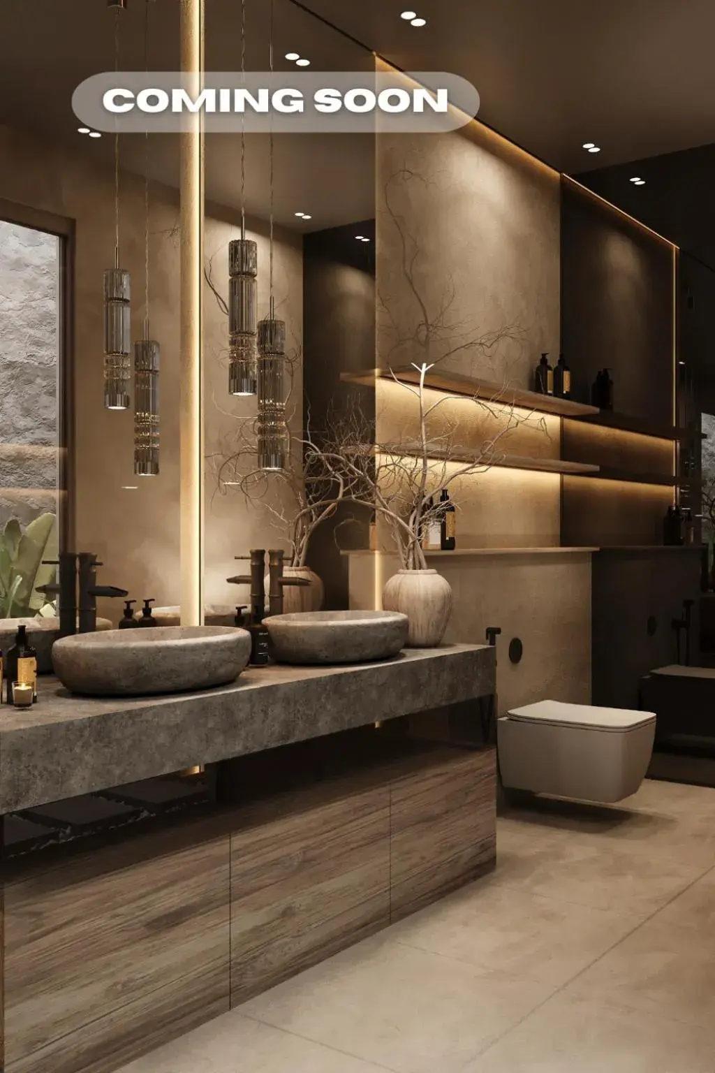 Bathroom in K Club Ubud Bathroom in K Club Ubud