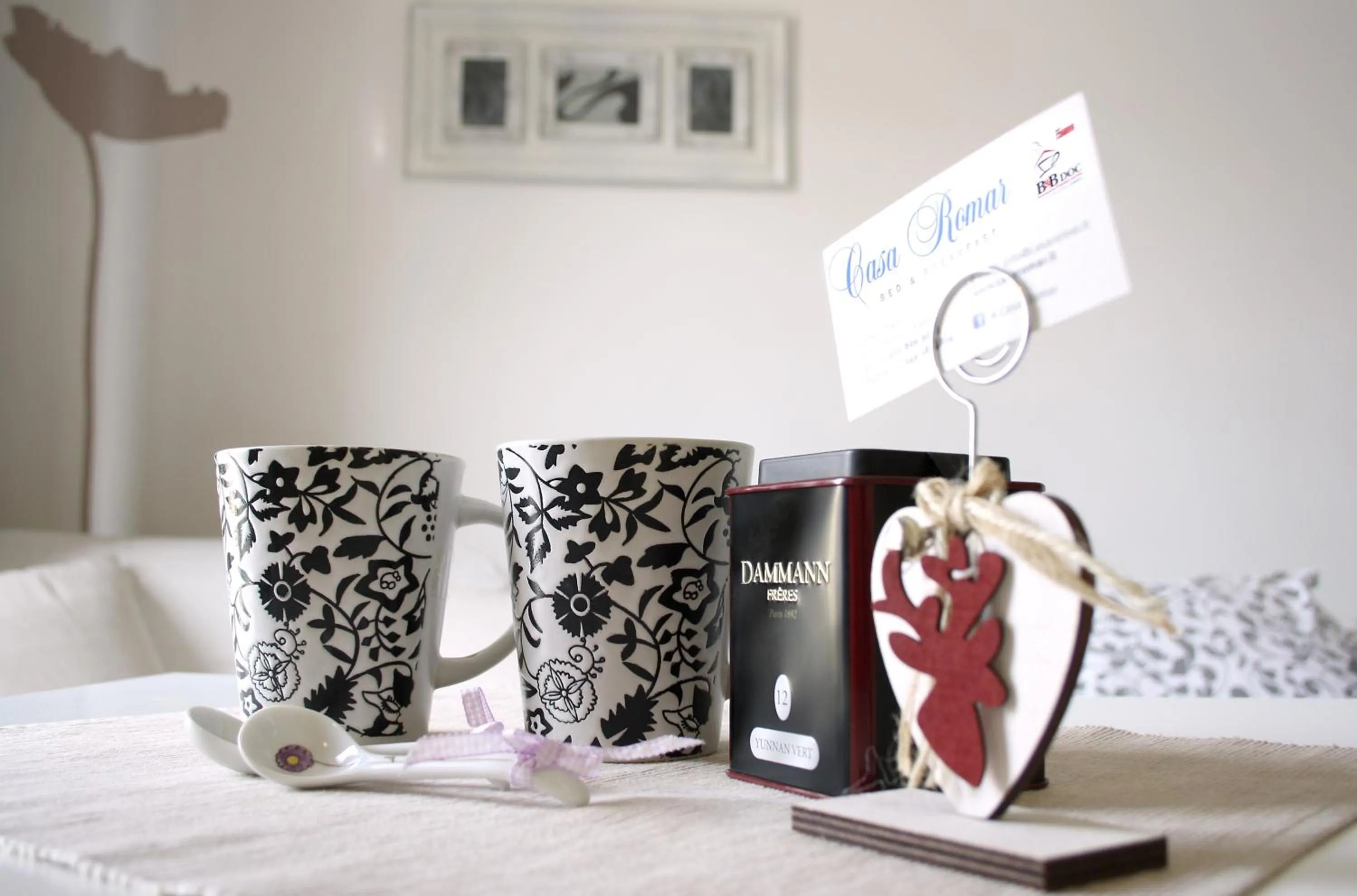 Coffee/tea facilities, Bed in B&B A Casa Romar