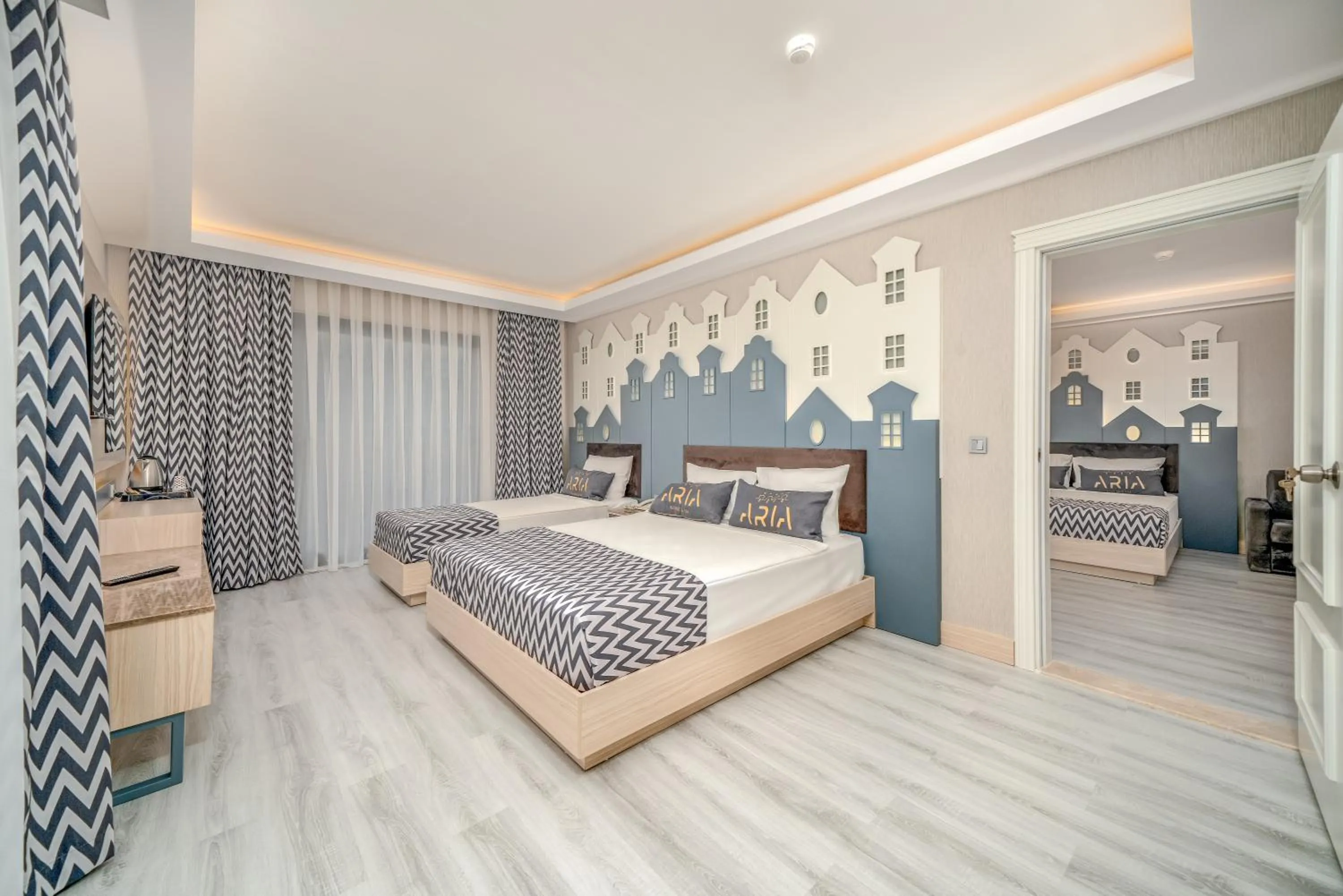 Photo of the whole room, Bed in ARIA RESORT & SPA HOTEL Ultra All Inclusive