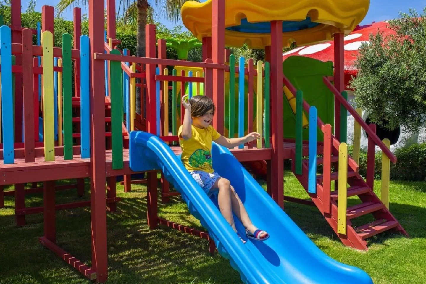 Children play ground in ARIA RESORT & SPA HOTEL Ultra All Inclusive