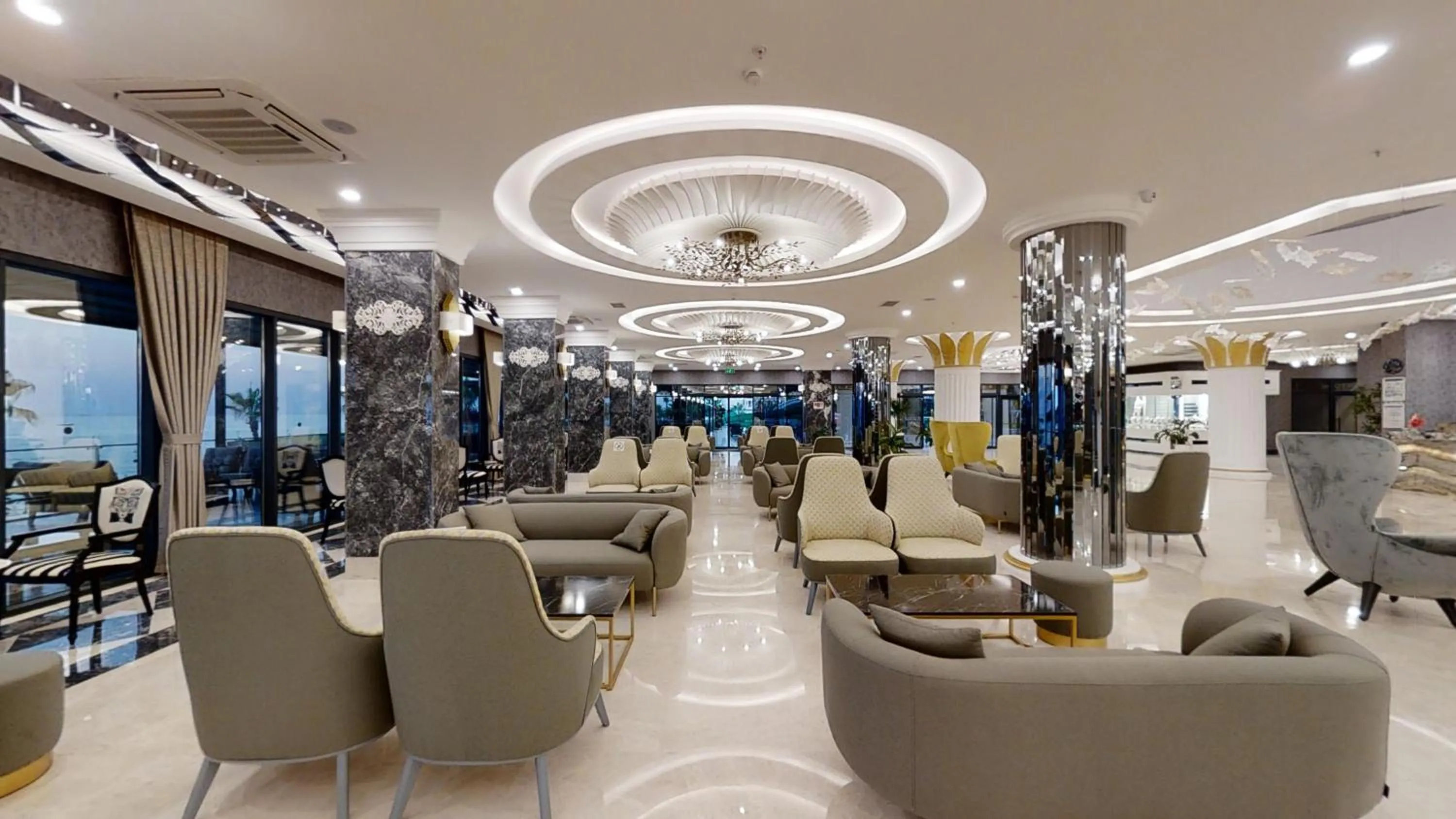 Lobby or reception in ARIA RESORT & SPA HOTEL Ultra All Inclusive