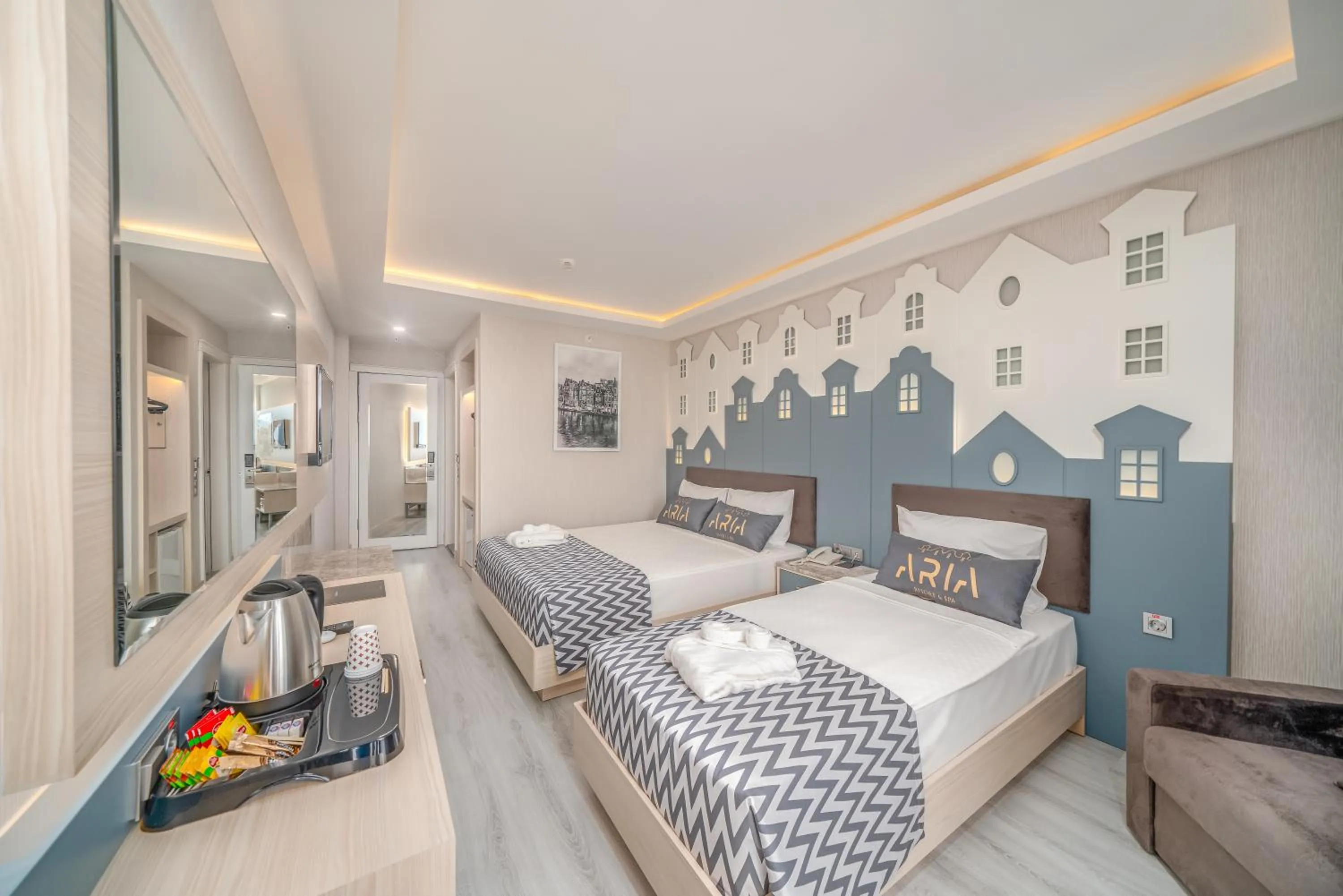 Property building, Bed in ARIA RESORT & SPA HOTEL Ultra All Inclusive