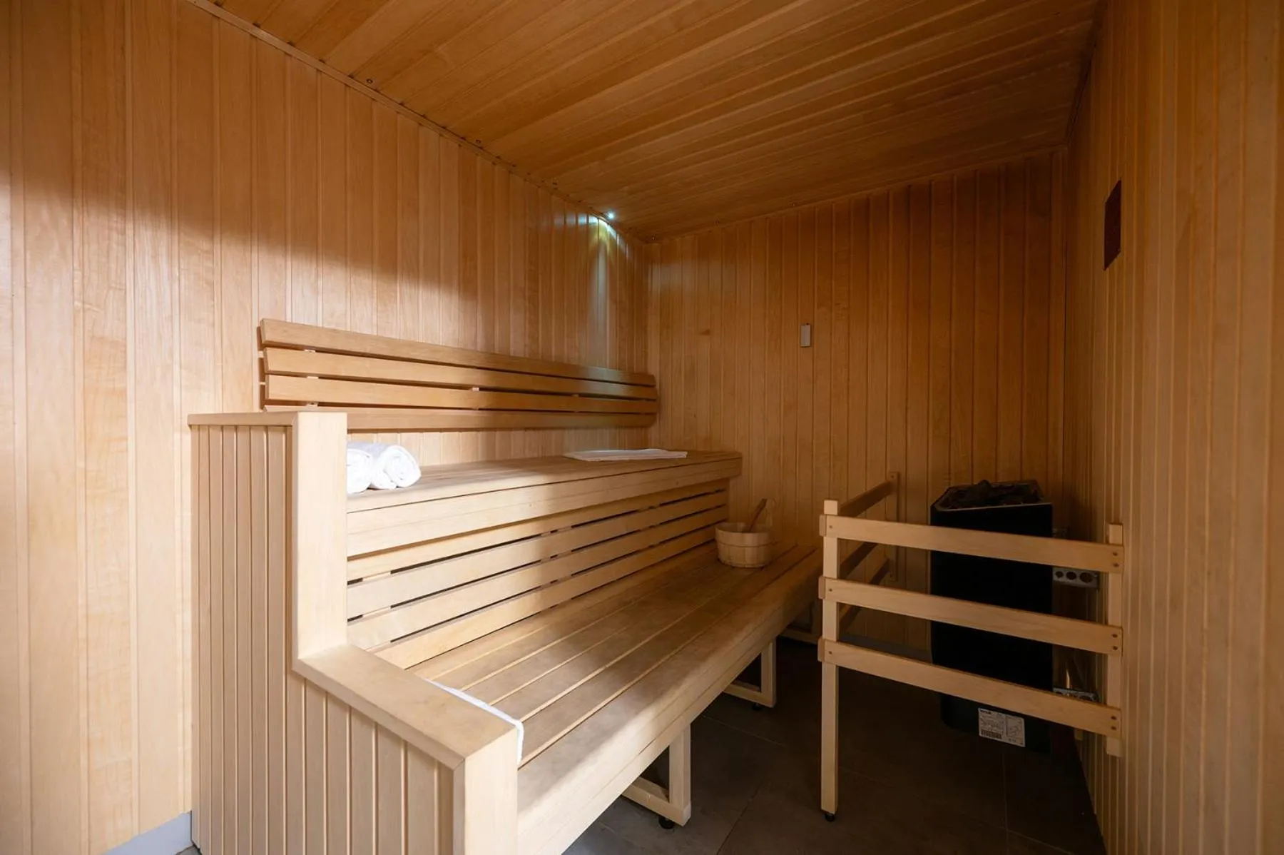 Sauna in Nemea Appart Hotel Paris Levallois