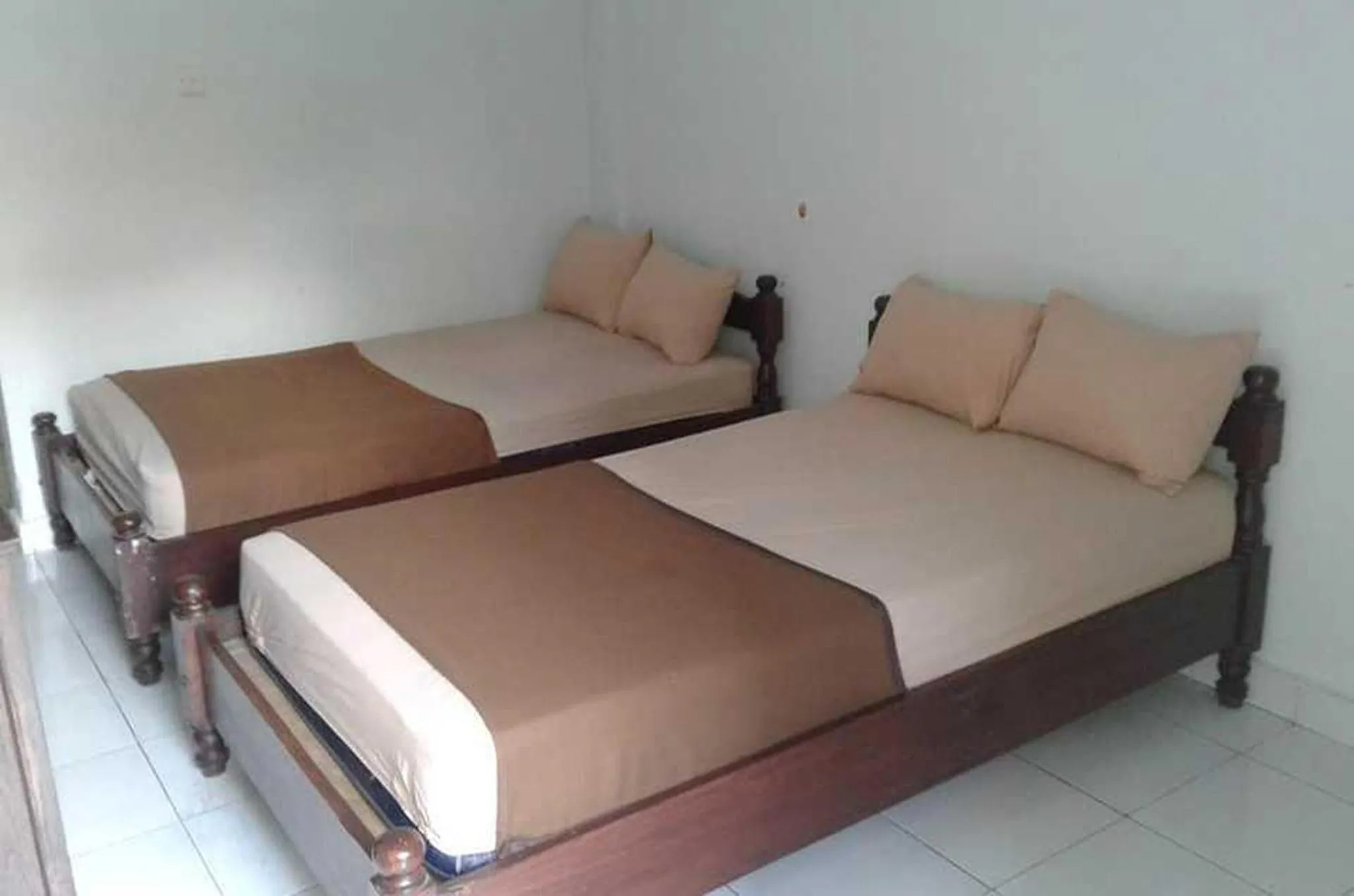 Bed in Hotel Diana 1