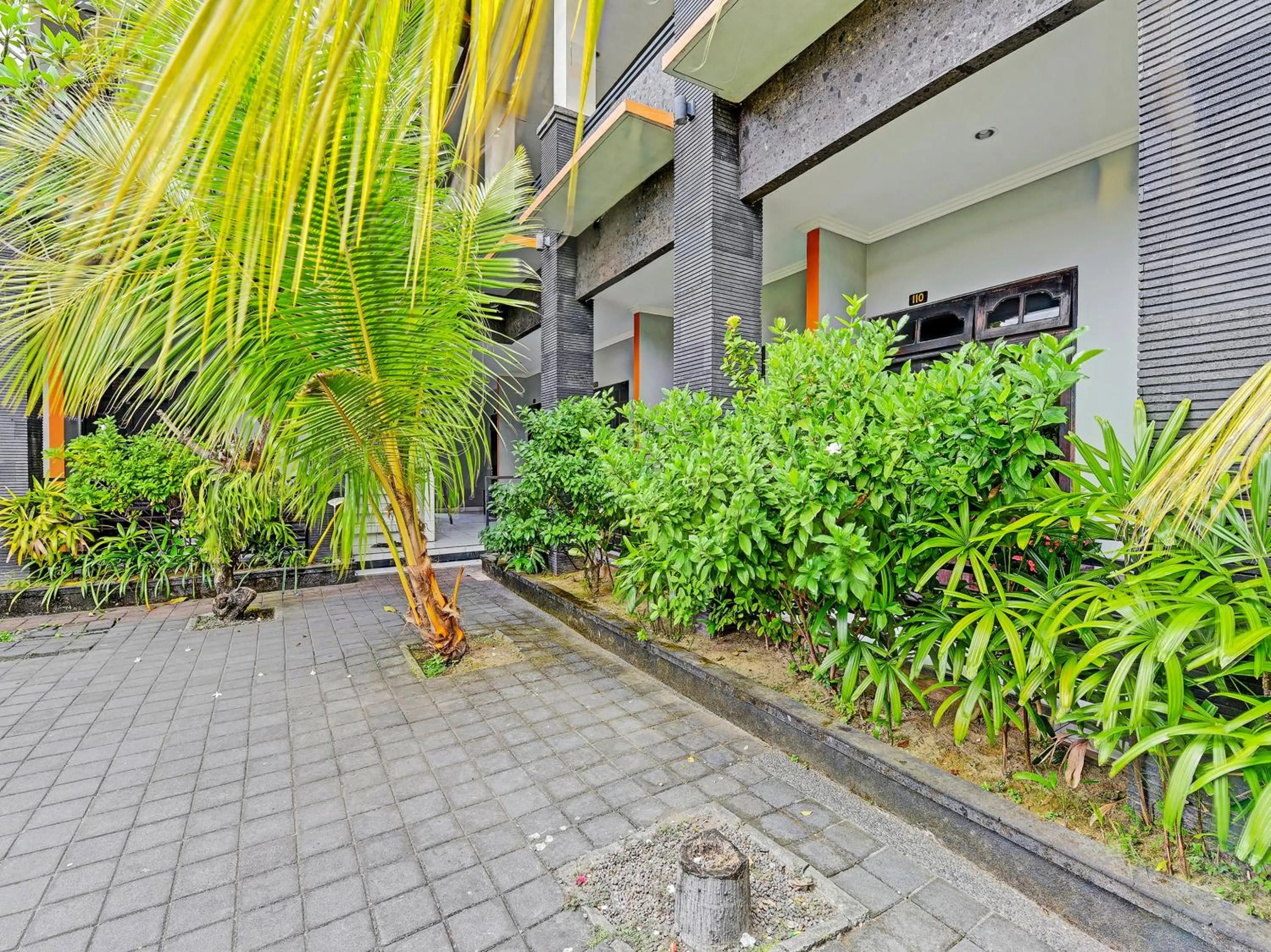 Garden, Property Building in Hotel Diana 1