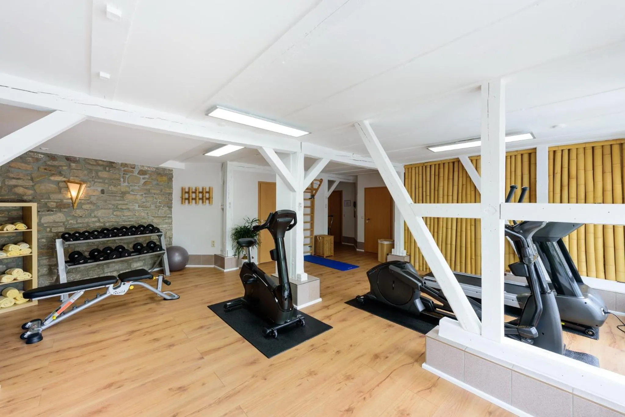 Fitness centre/facilities in Landhaus Zu den Rothen Forellen