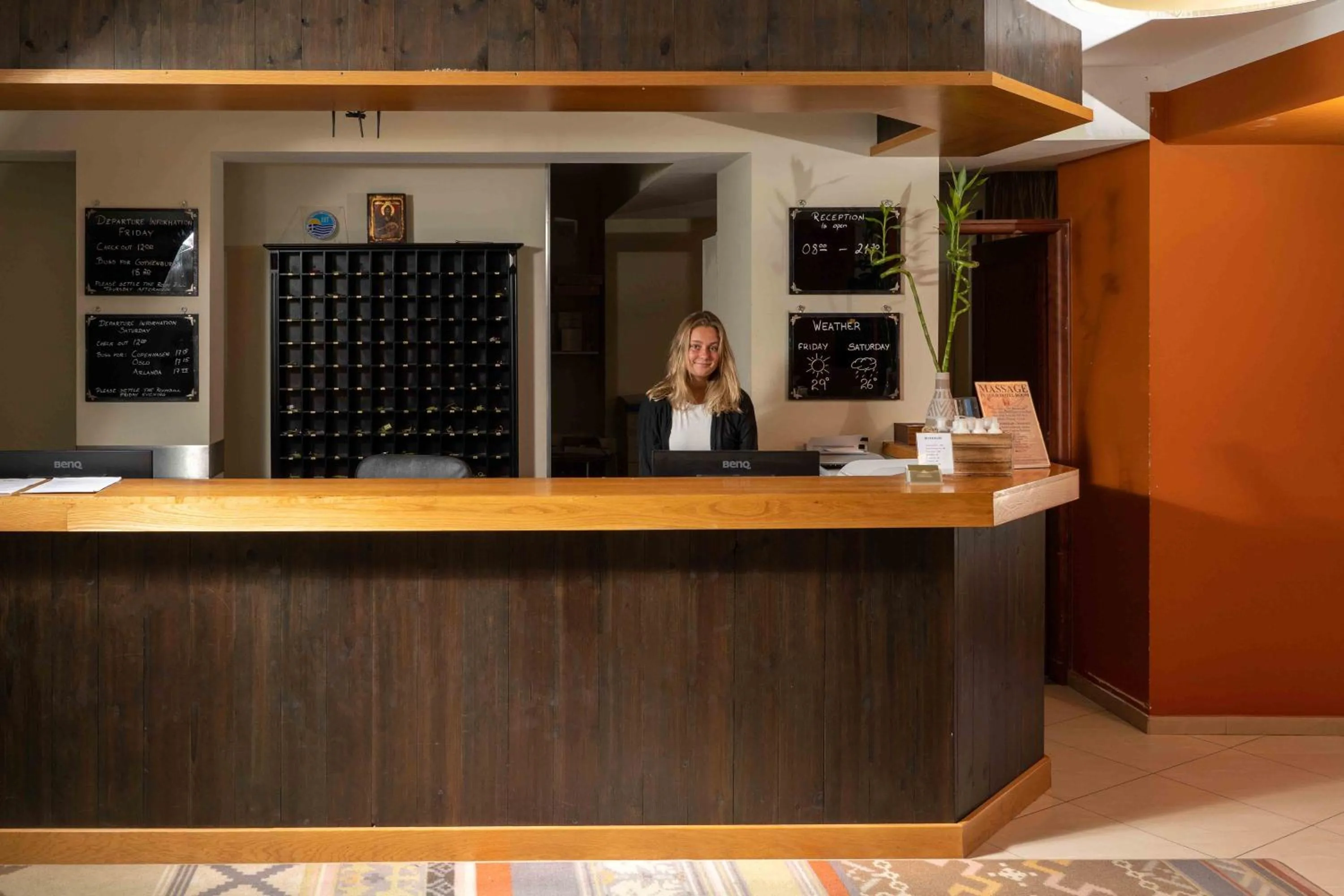 Lobby or reception in Almyrida Village & Waterpark