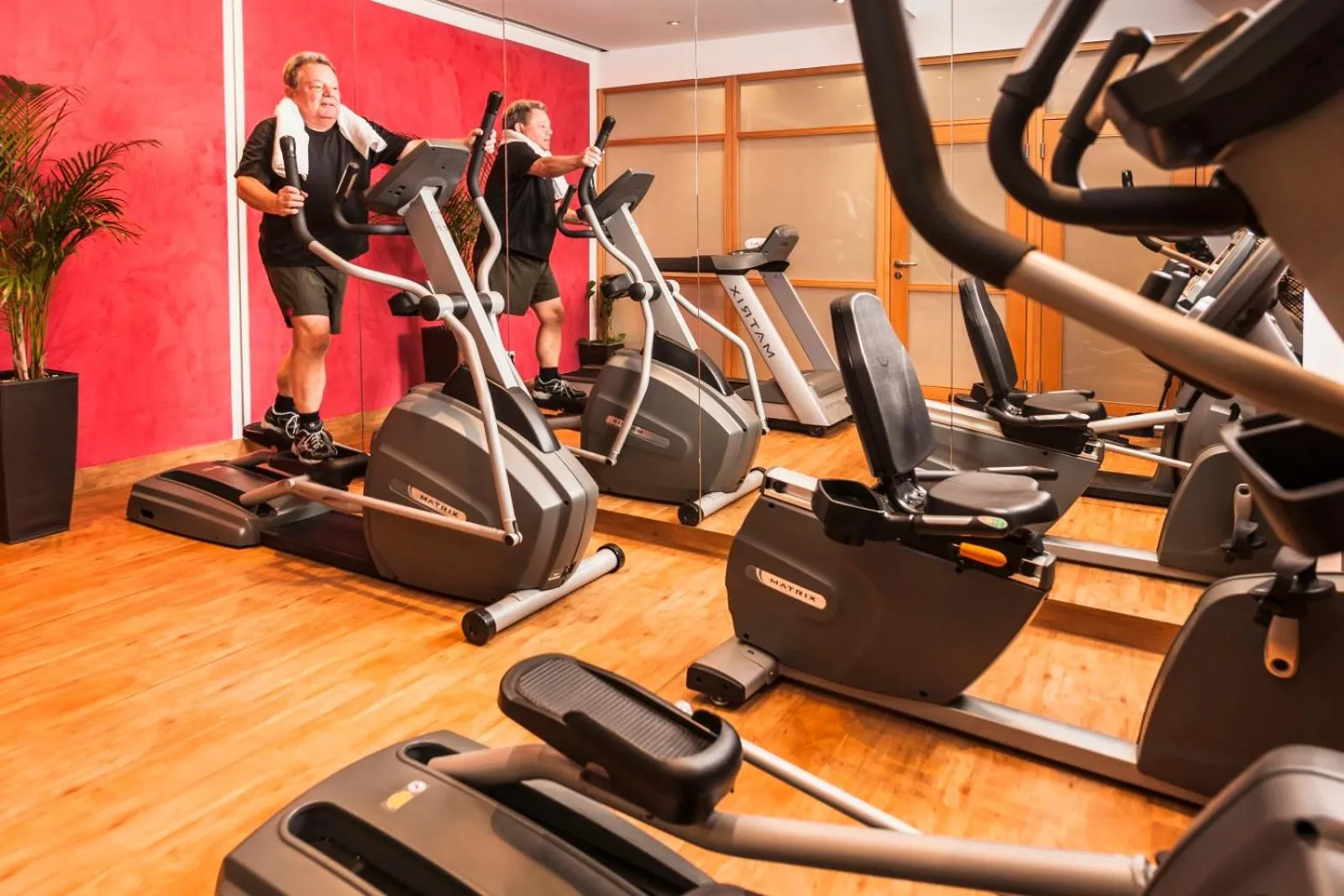 Fitness centre/facilities in Wellness- und Gartenhotel Heusser