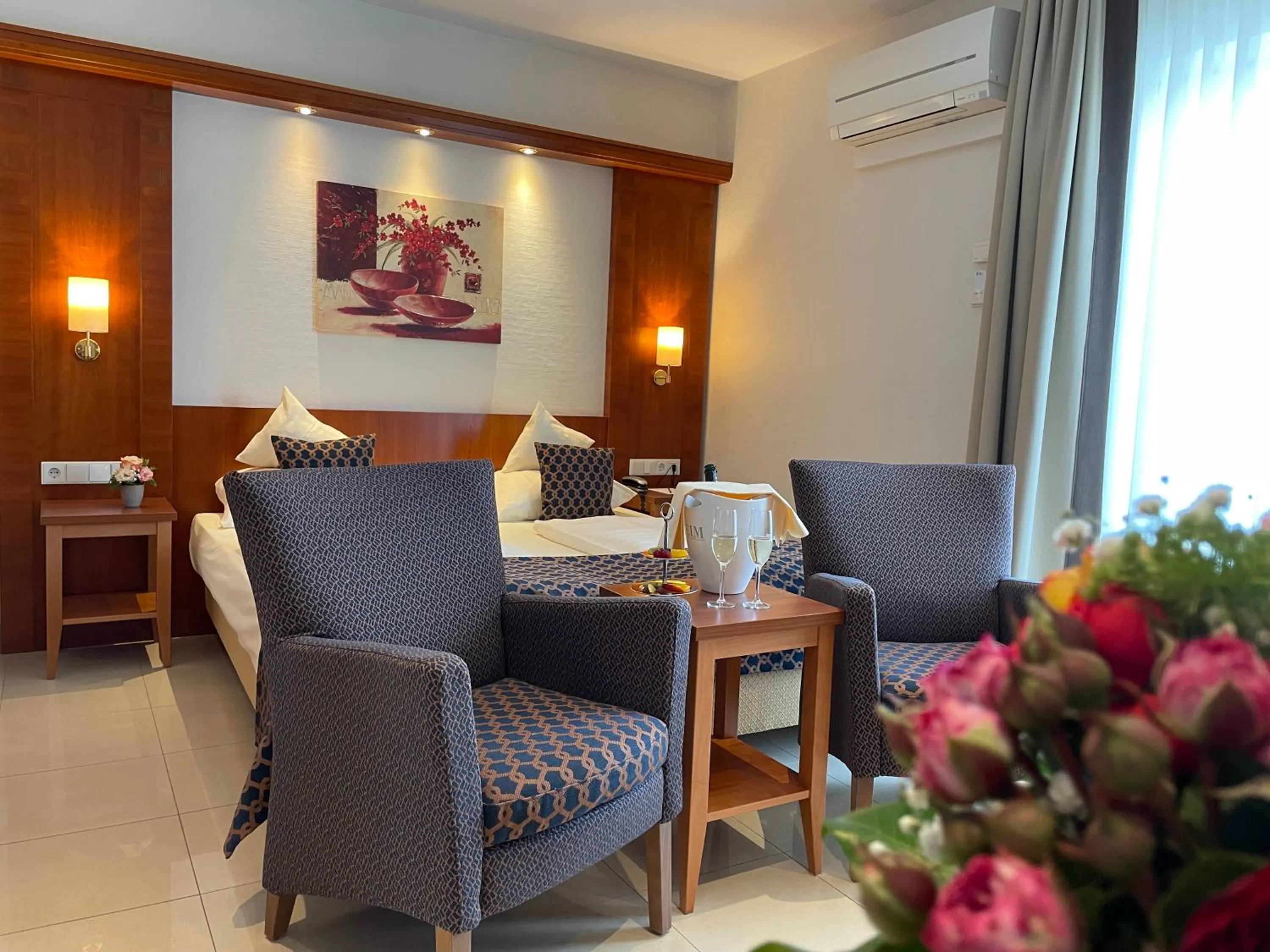 Seating area in Wellness- und Gartenhotel Heusser