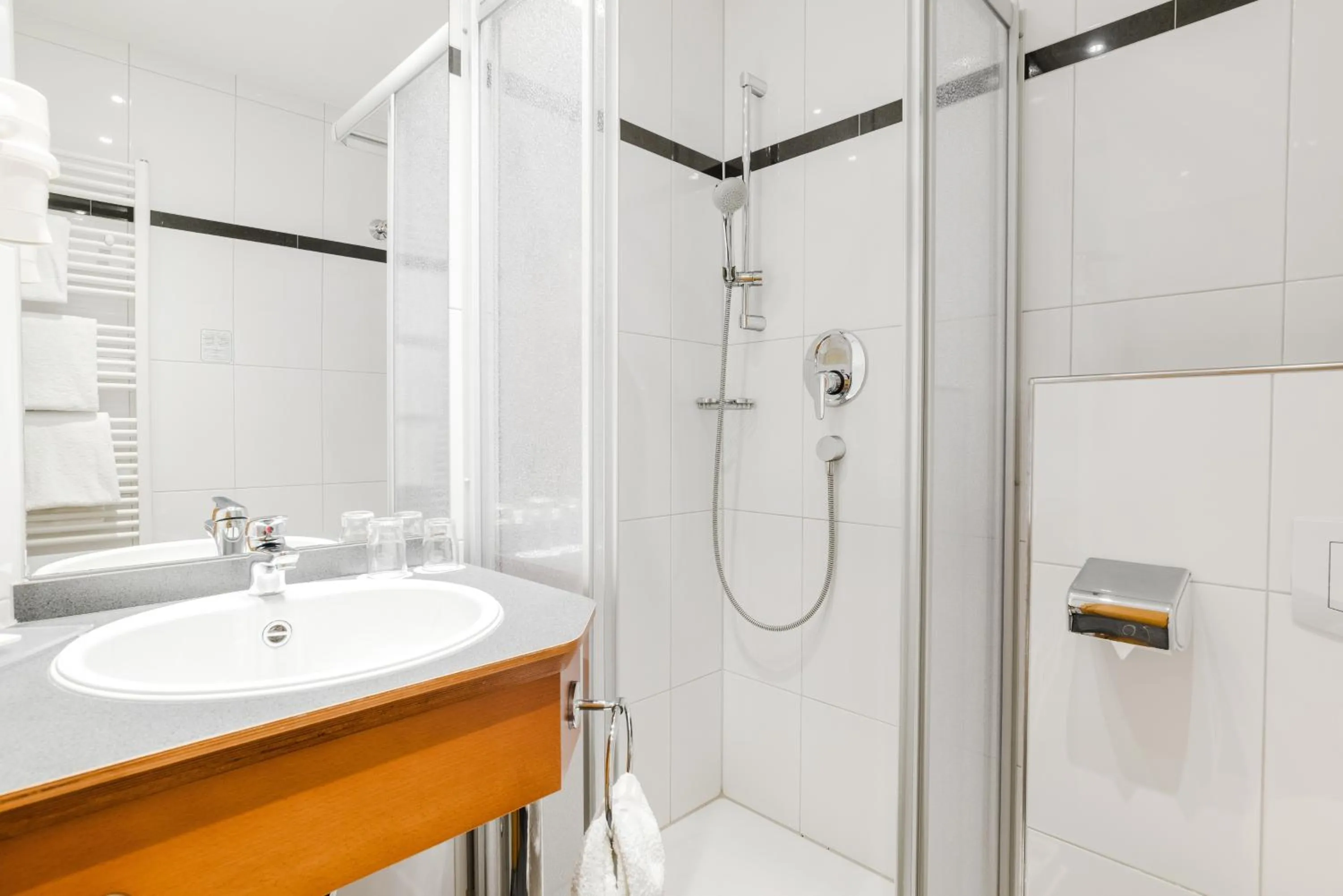 Shower in Wellness- und Gartenhotel Heusser