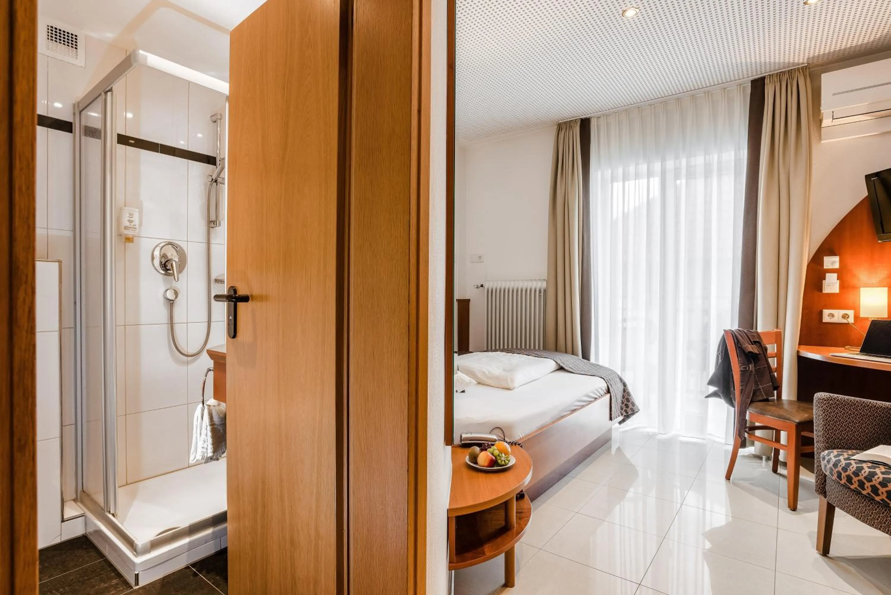 Bed in Wellness- und Gartenhotel Heusser