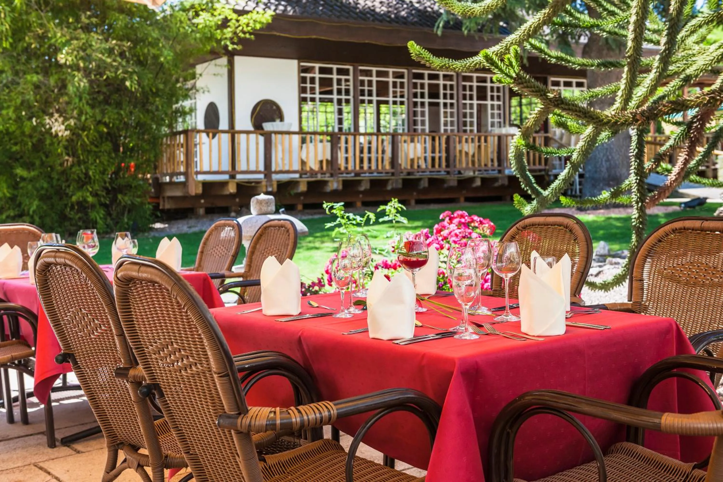 Restaurant/places to eat in Wellness- und Gartenhotel Heusser