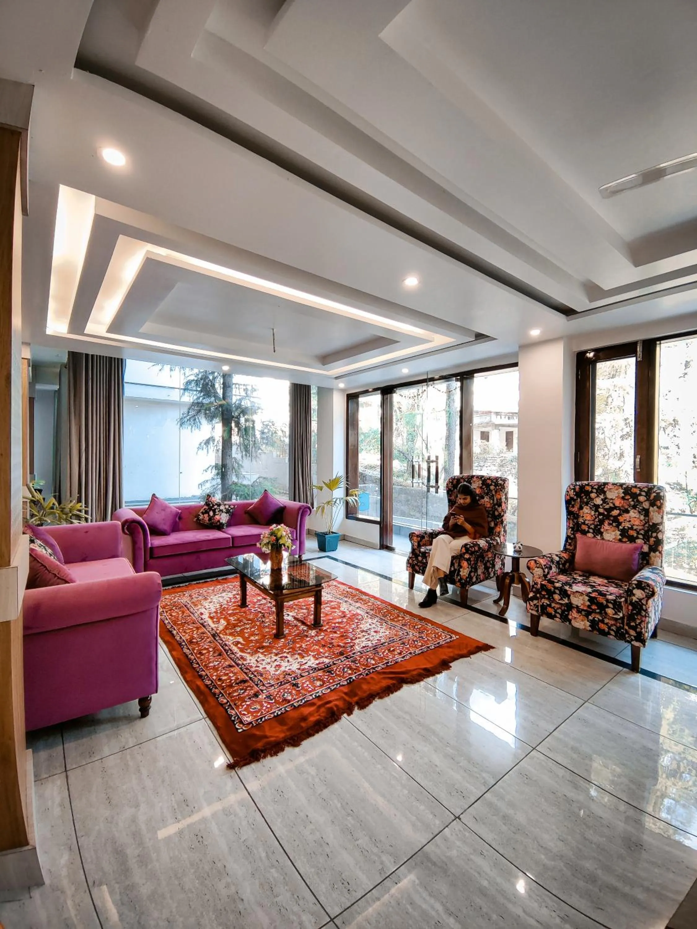 Lobby or reception in Golden Rock, Dharamshala - AM Hotel Kollection