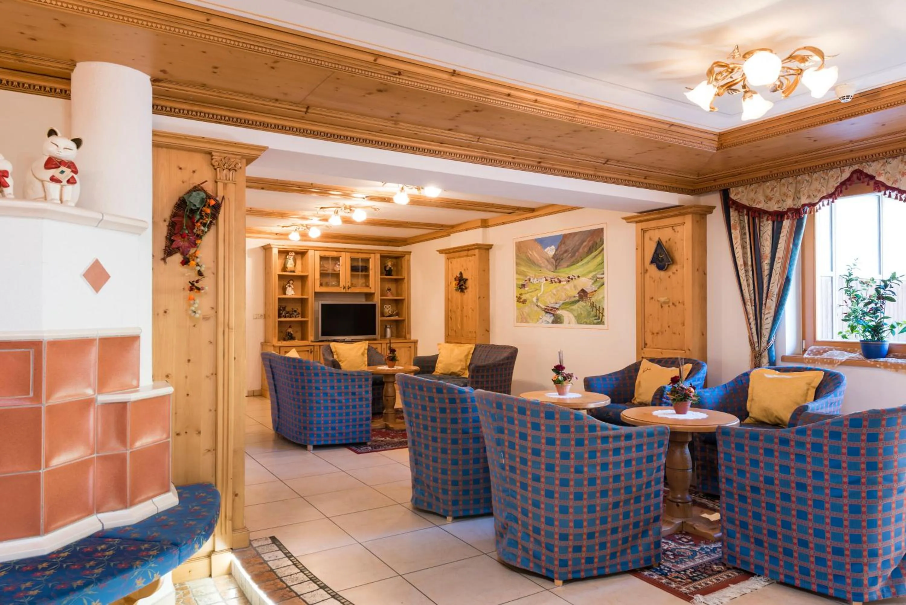 Lobby or reception in Hotel Kaserhof