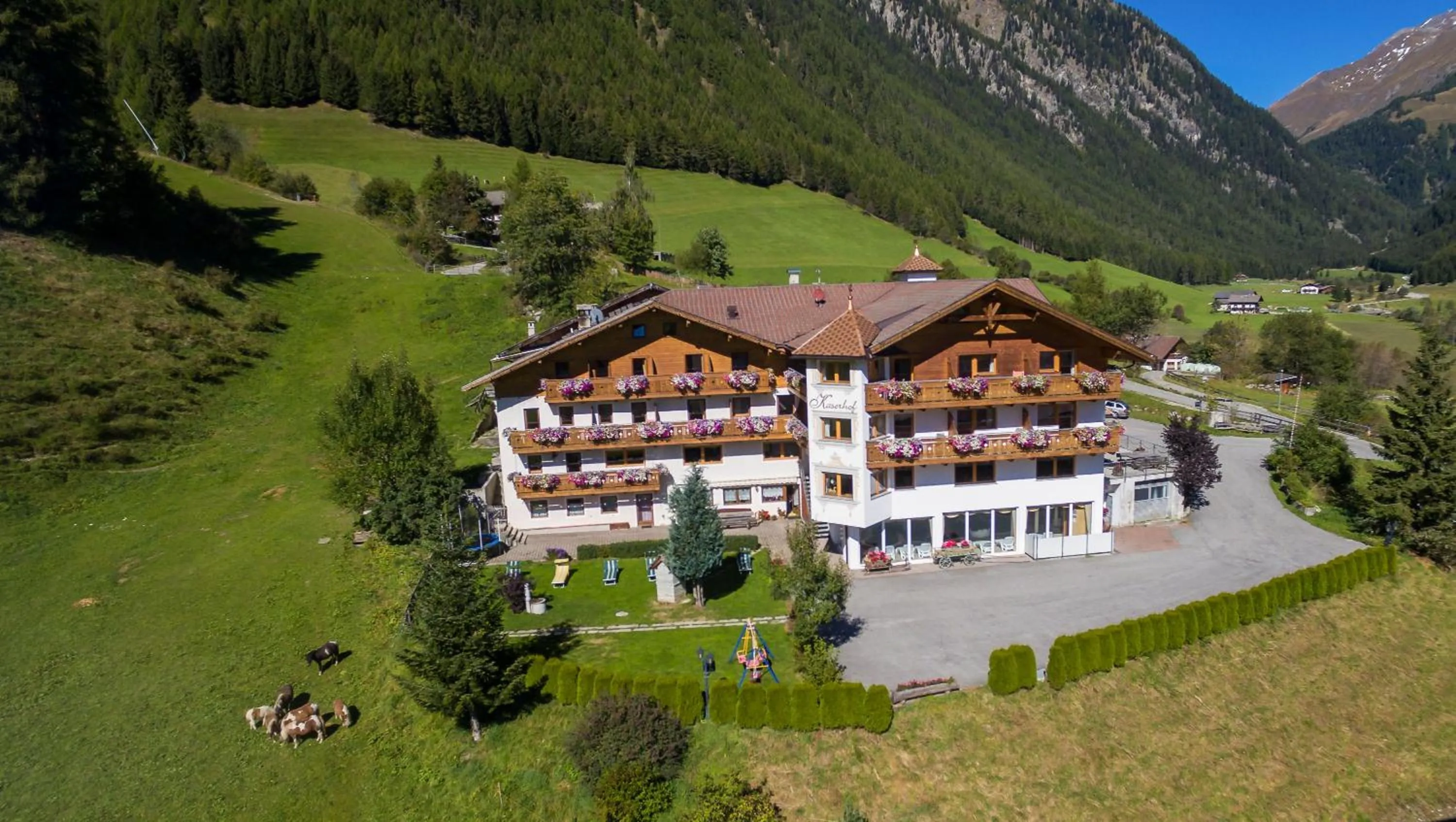Property building in Hotel Kaserhof