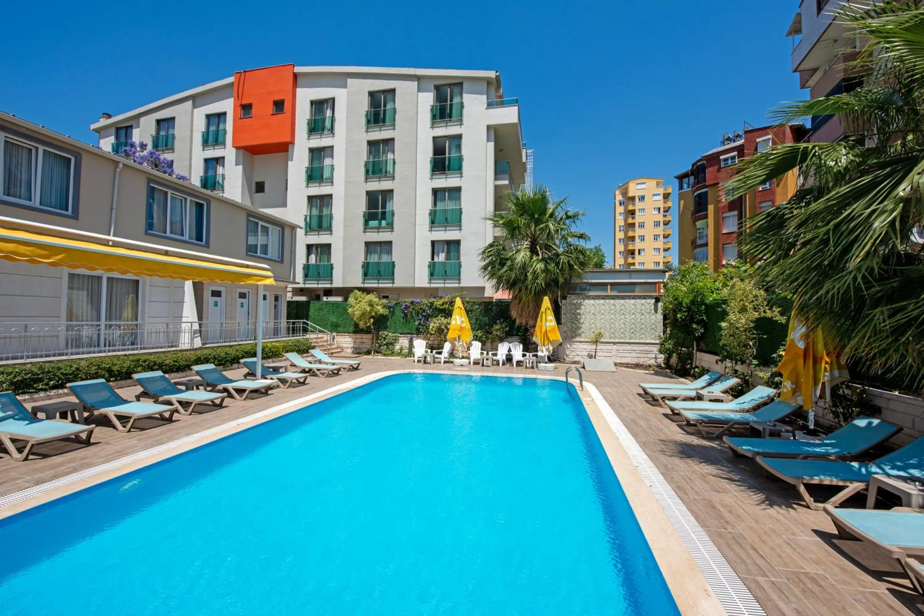 Property building in Citrus Luna Suite Hotel