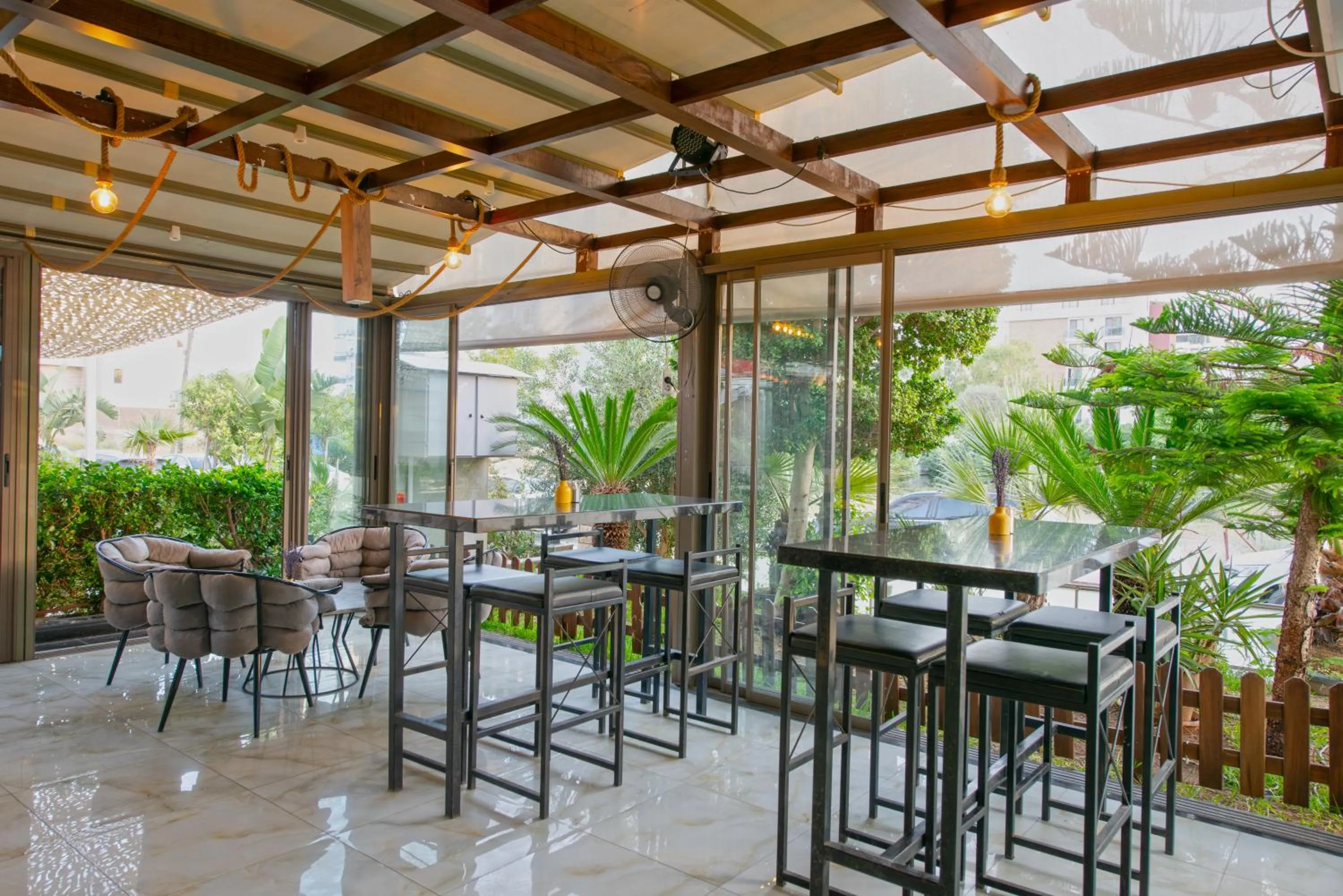 Patio in Citrus Luna Suite Hotel