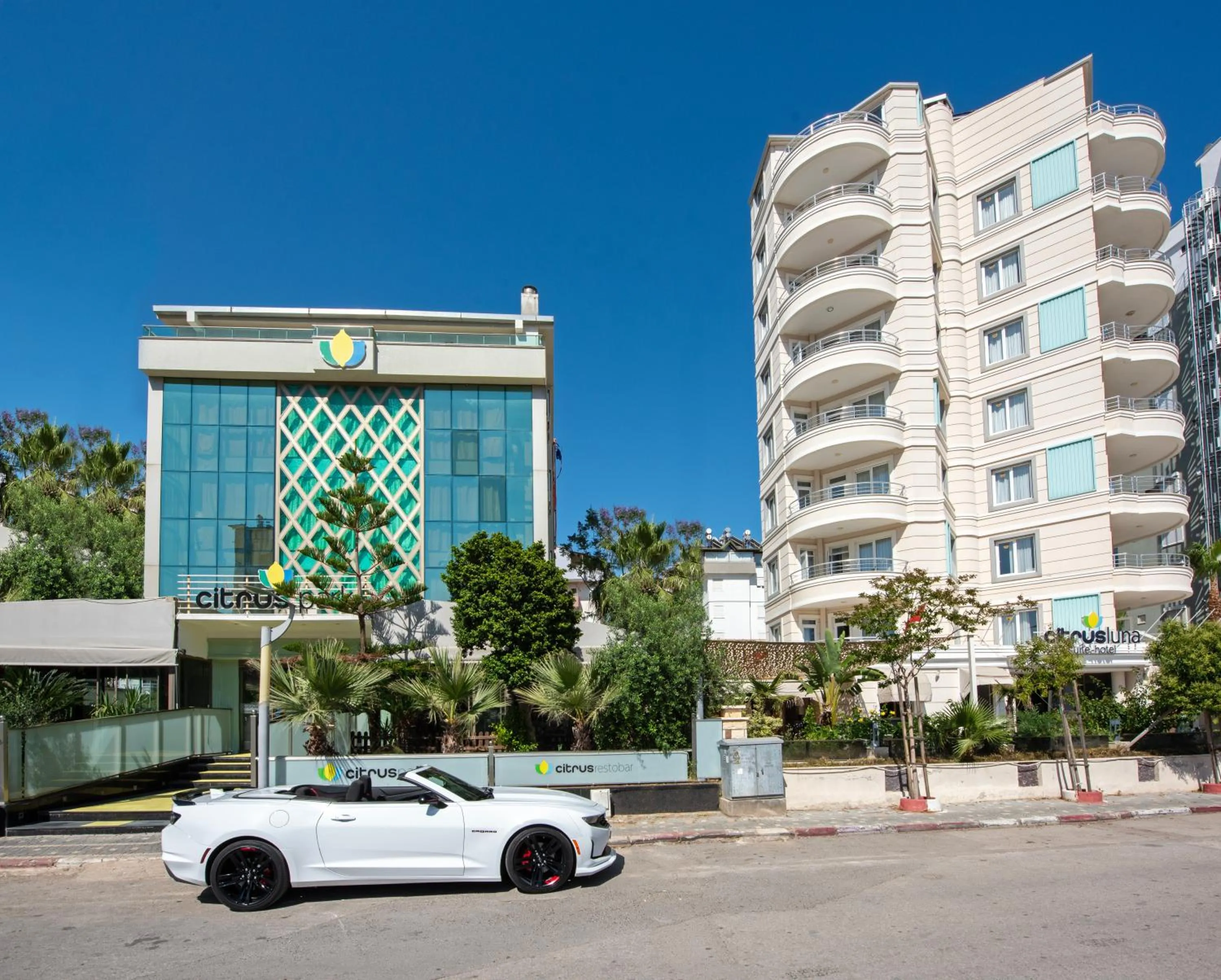 Property building in Citrus Luna Suite Hotel