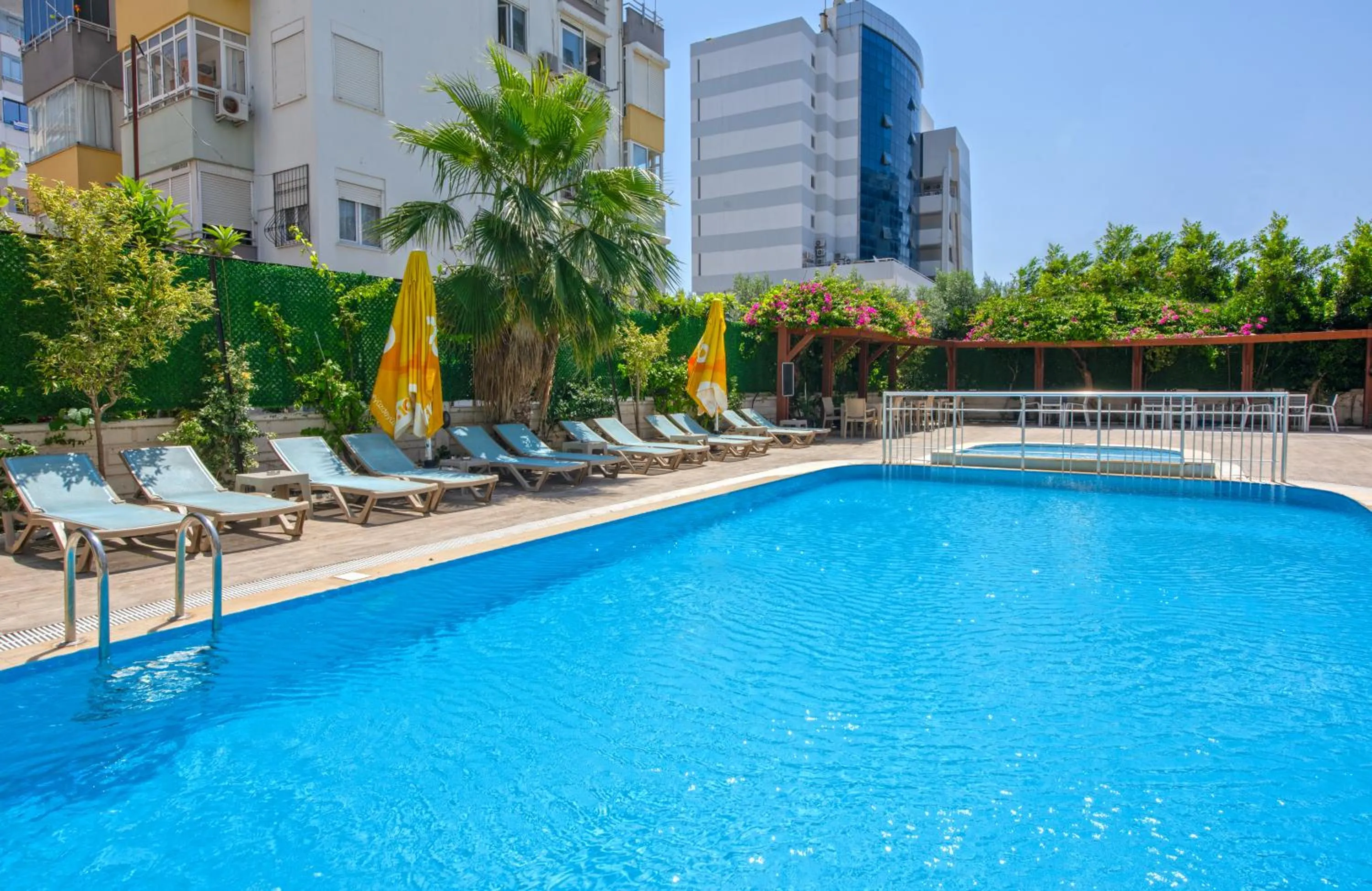 Pool view in Citrus Luna Suite Hotel