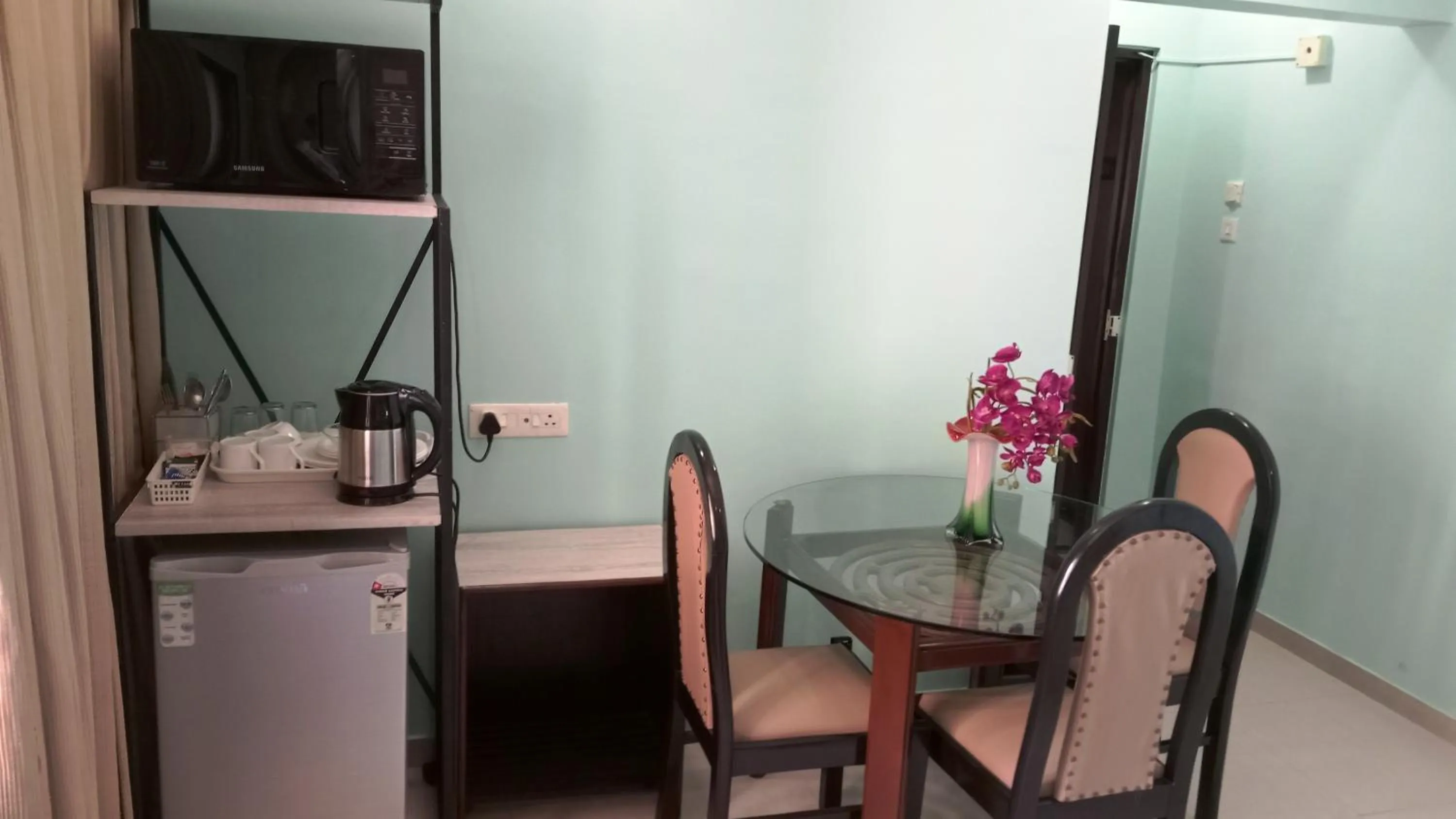 Kitchen or kitchenette in Landmark Asia Serviced Apartments