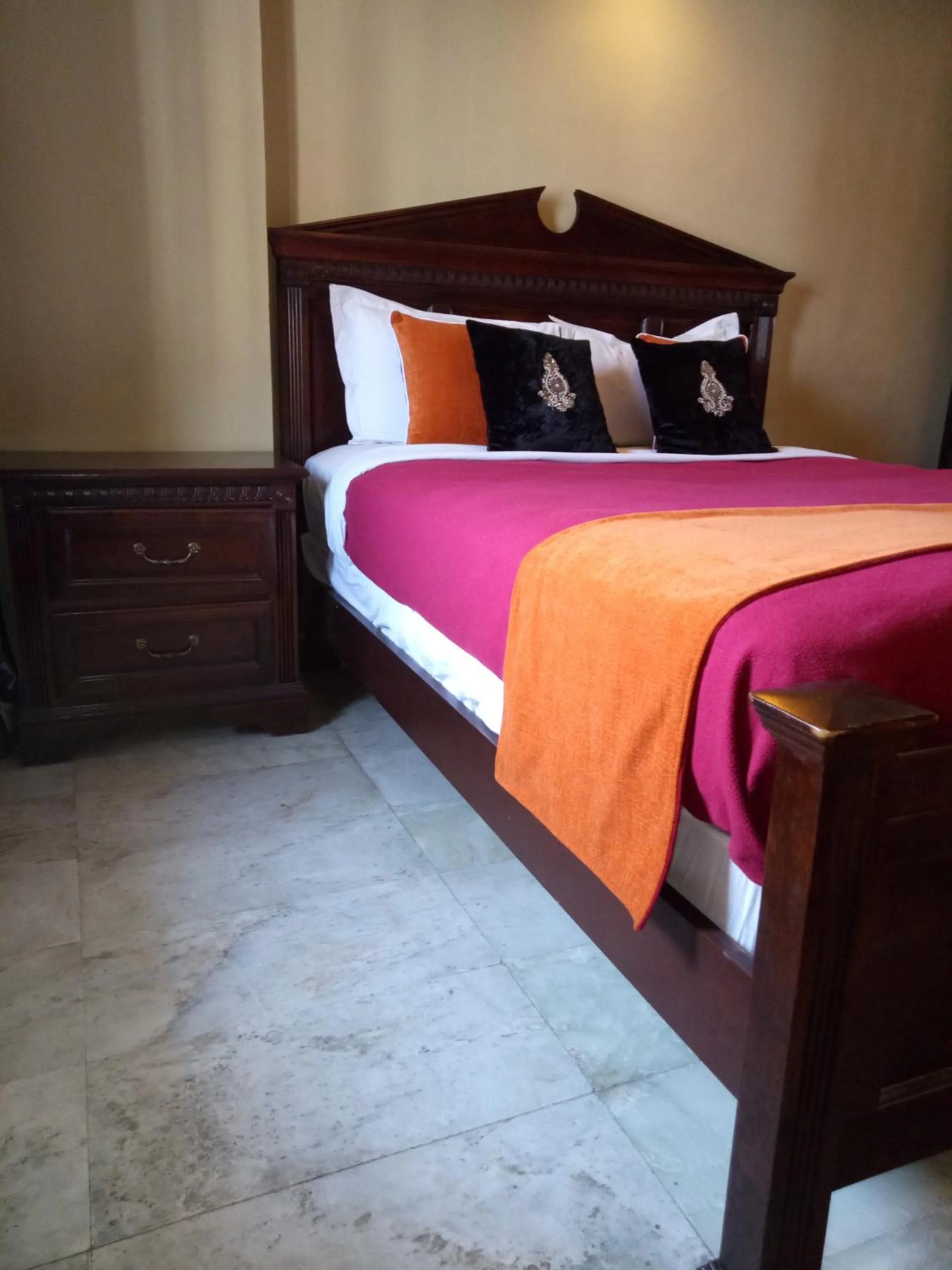 Bed in Landmark Asia Serviced Apartments