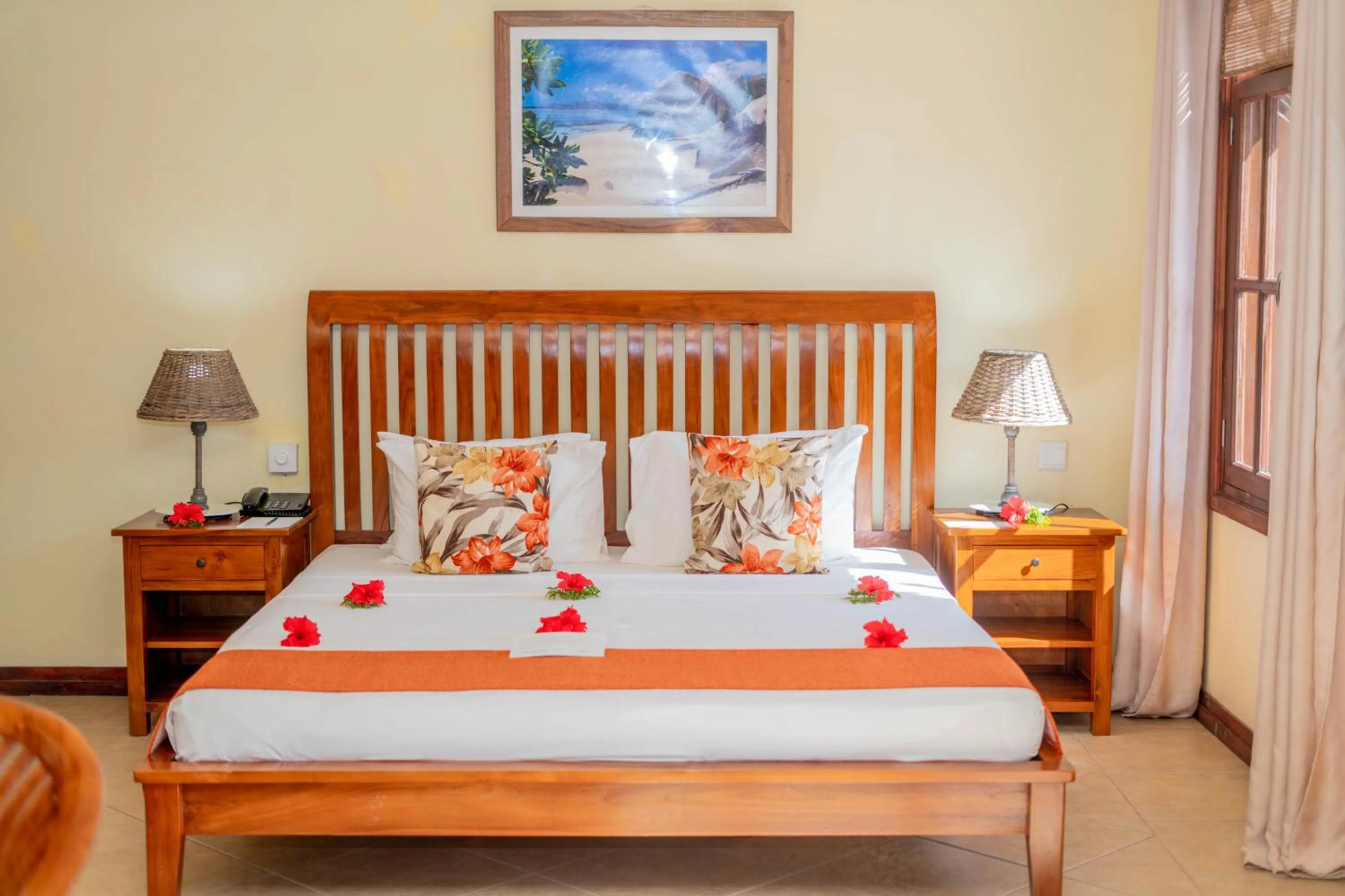 Bed in Castello Beach Hotel