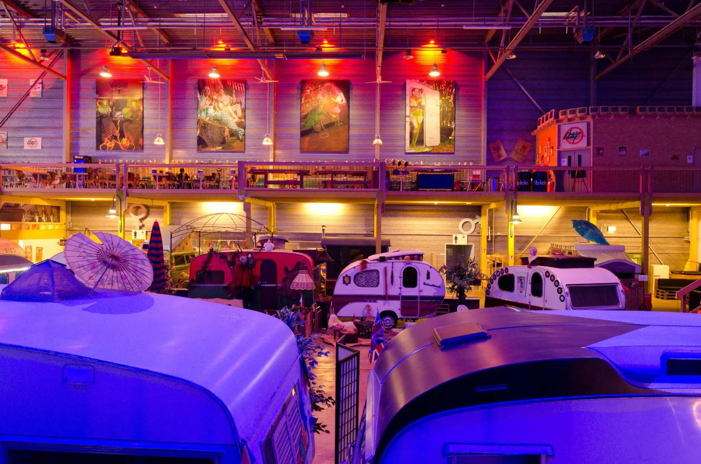 Night in BaseCamp Bonn