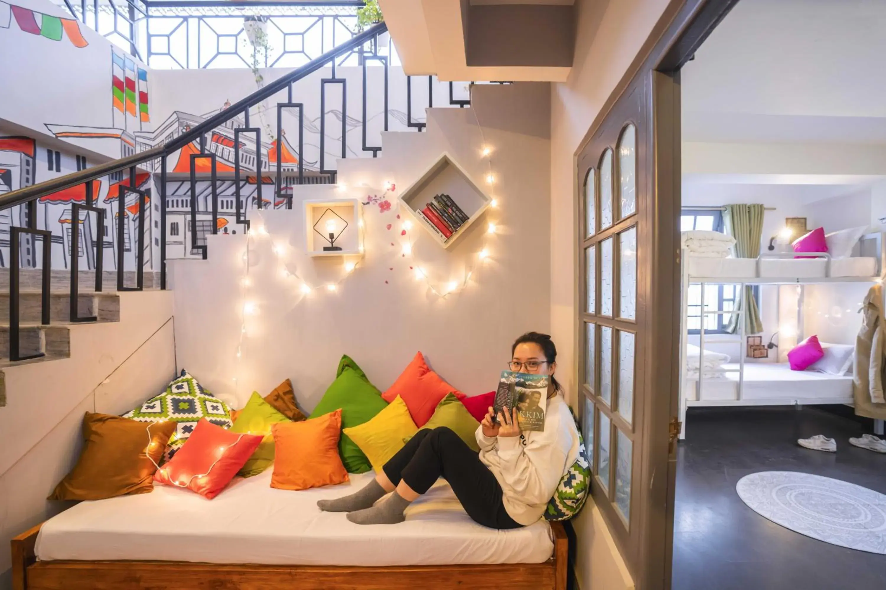 Bed in Zostel Gangtok Bed in Zostel Gangtok