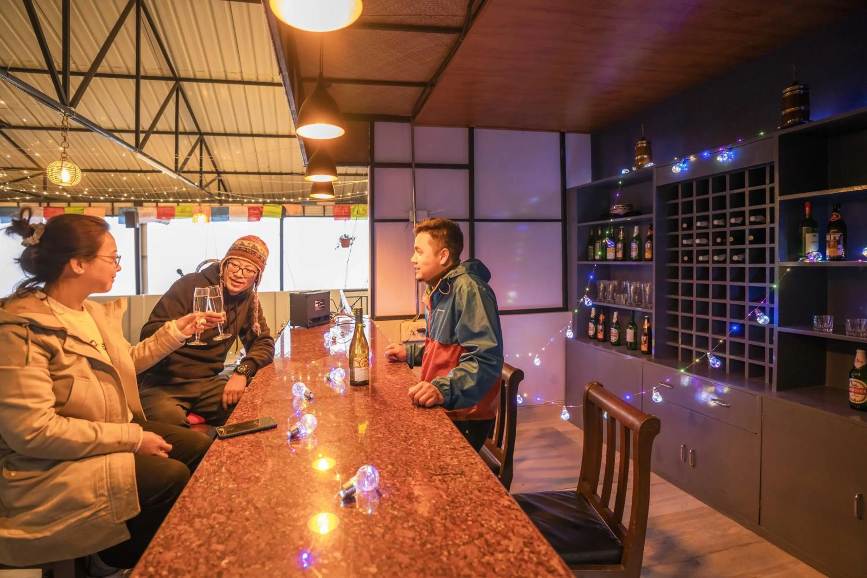 People in Zostel Gangtok