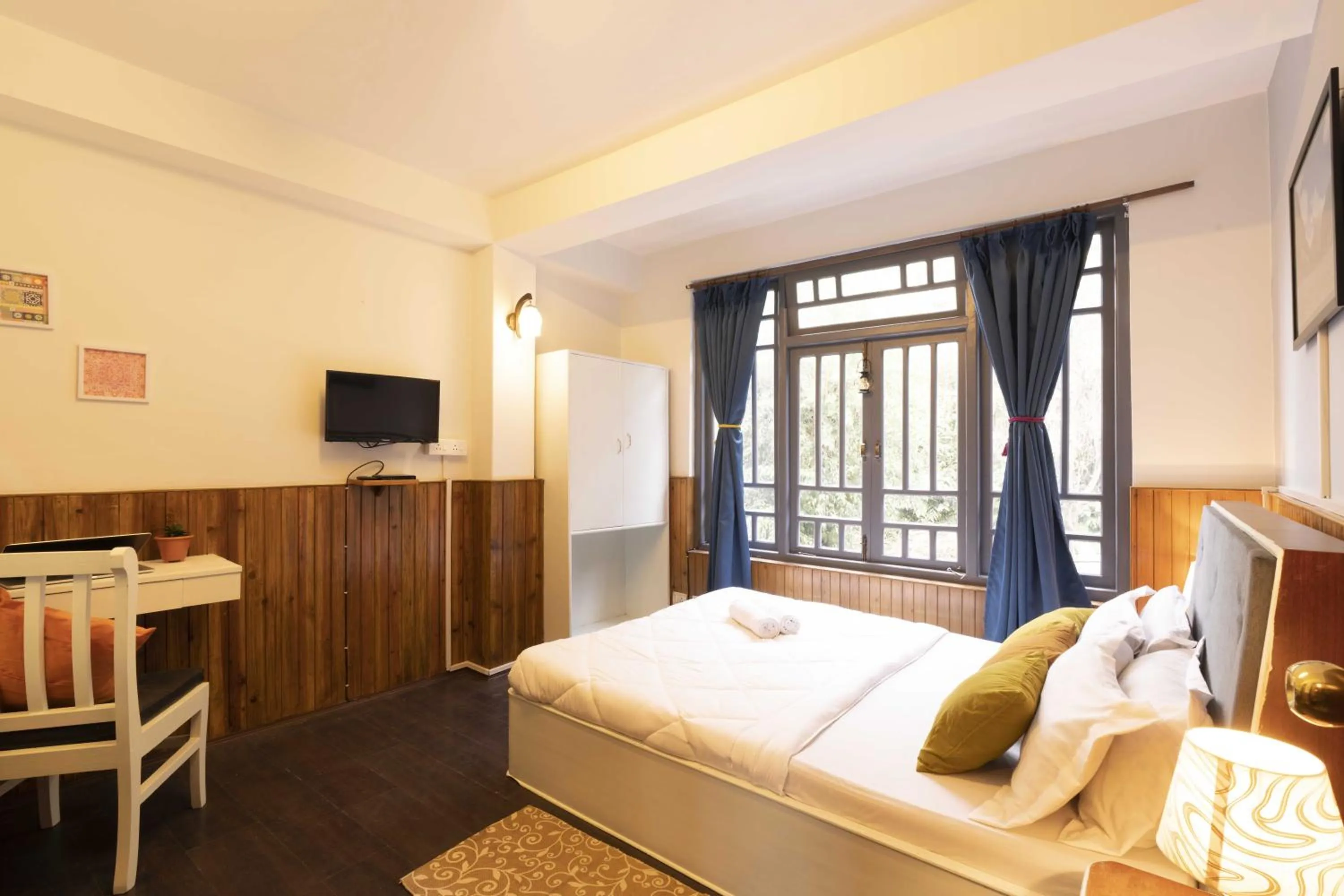 TV and multimedia, Bed in Zostel Gangtok