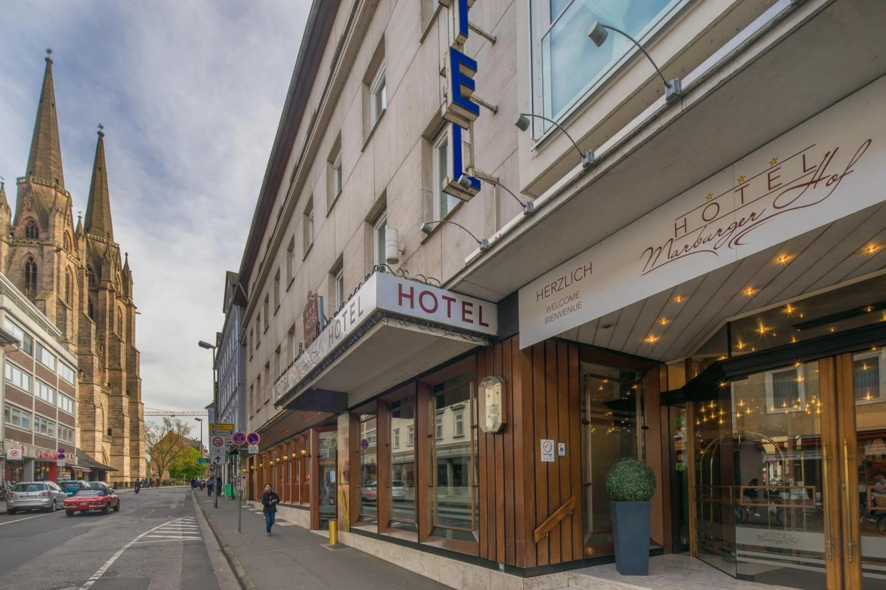 Nearby landmark in Marburger Hof