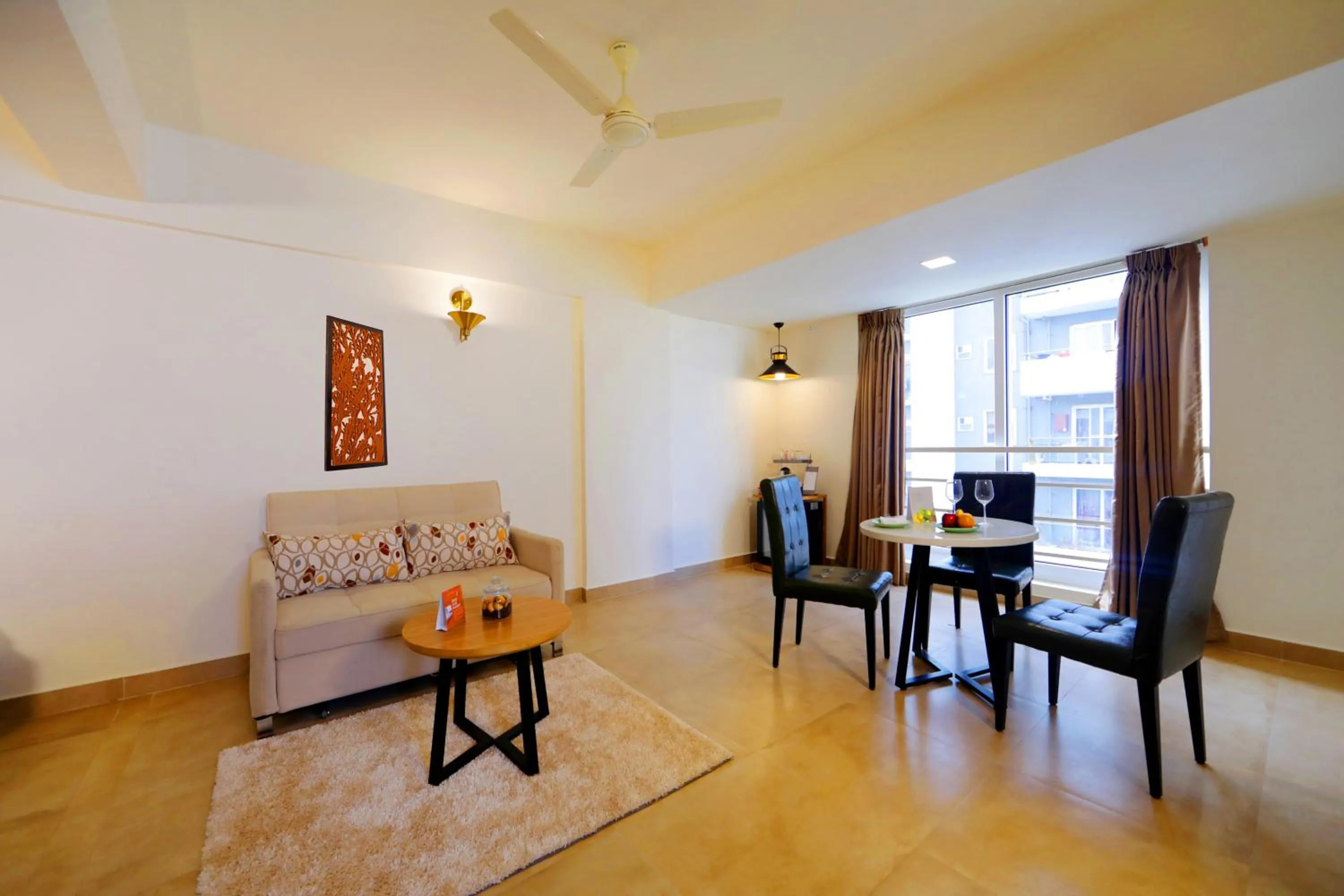 Living room in The Altruist Hotel Whitefield