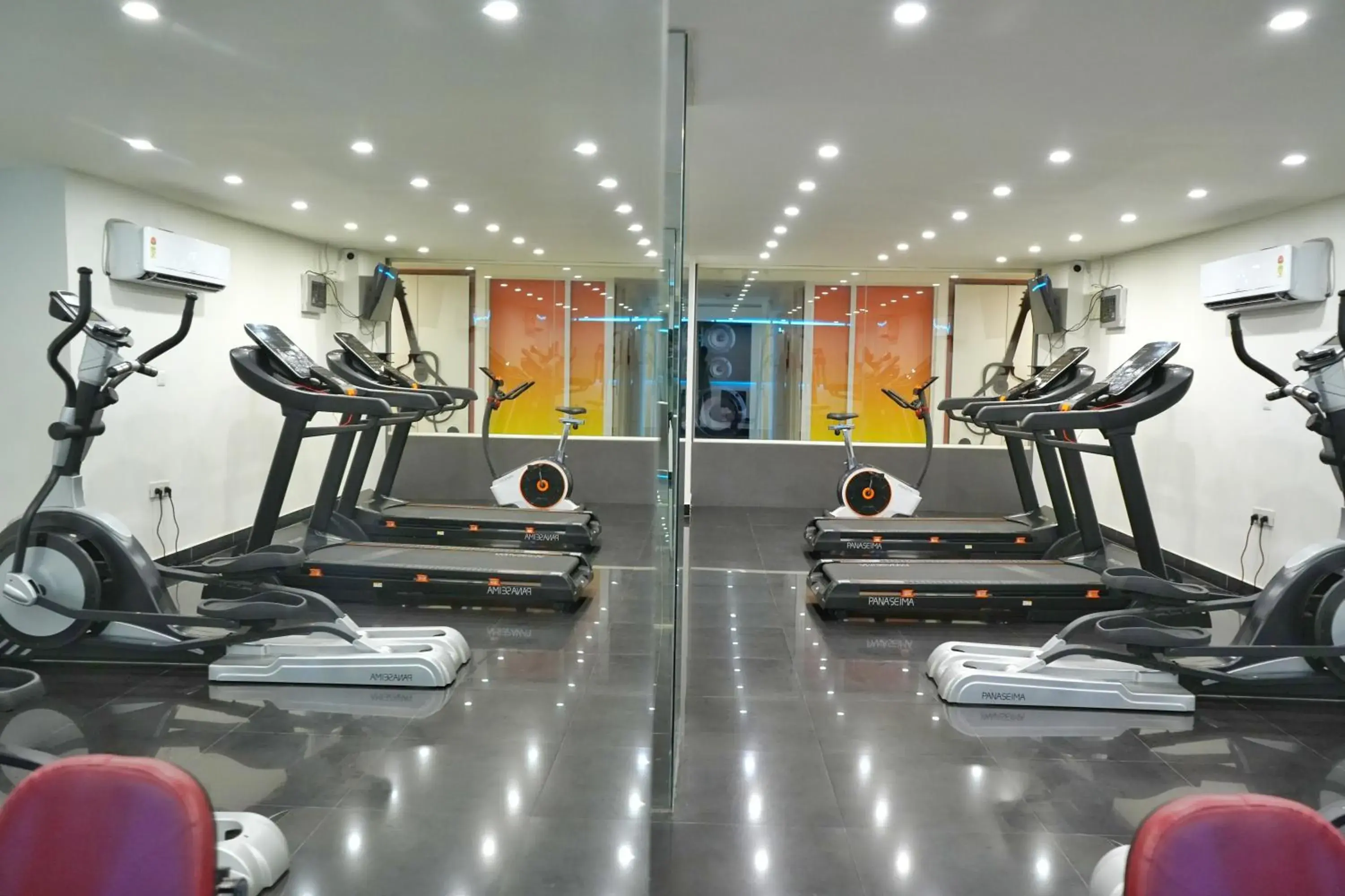 Fitness centre/facilities in The Altruist Hotel Whitefield Fitness centre/facilities in The Altruist Hotel Whitefield