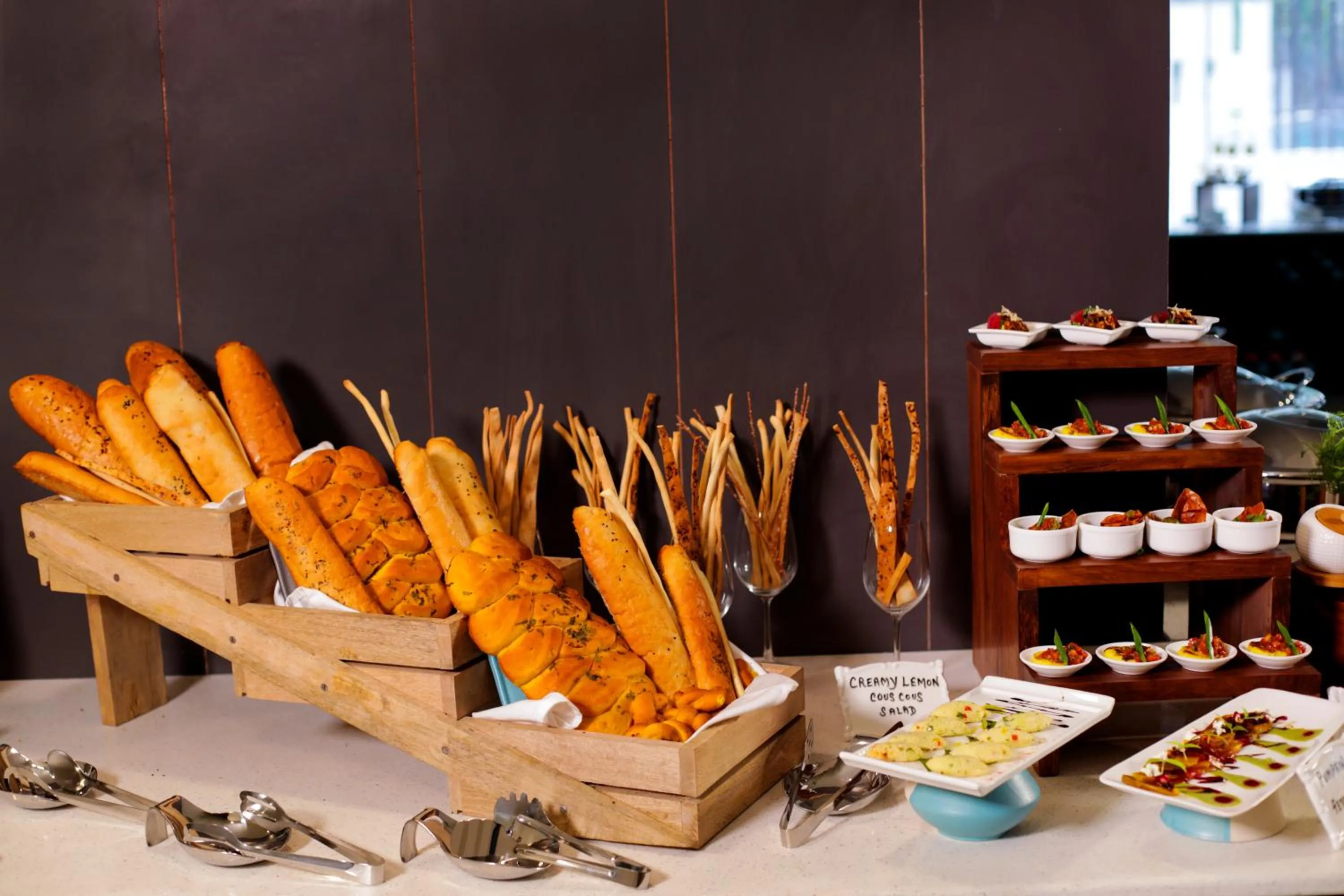 Buffet breakfast in The Altruist Hotel Whitefield