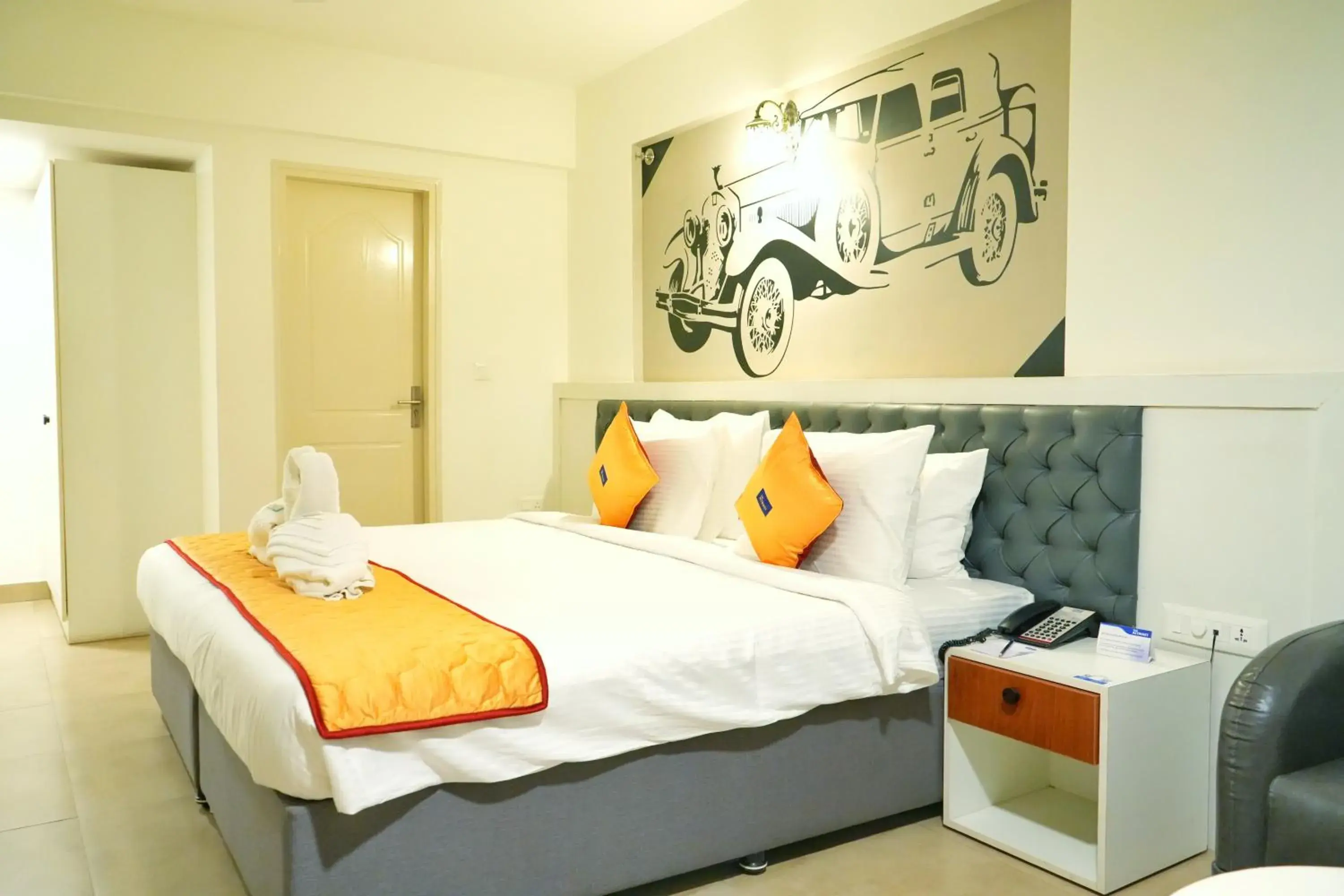 Bedroom, Bed in The Altruist Hotel Whitefield Bedroom, Bed in The Altruist Hotel Whitefield