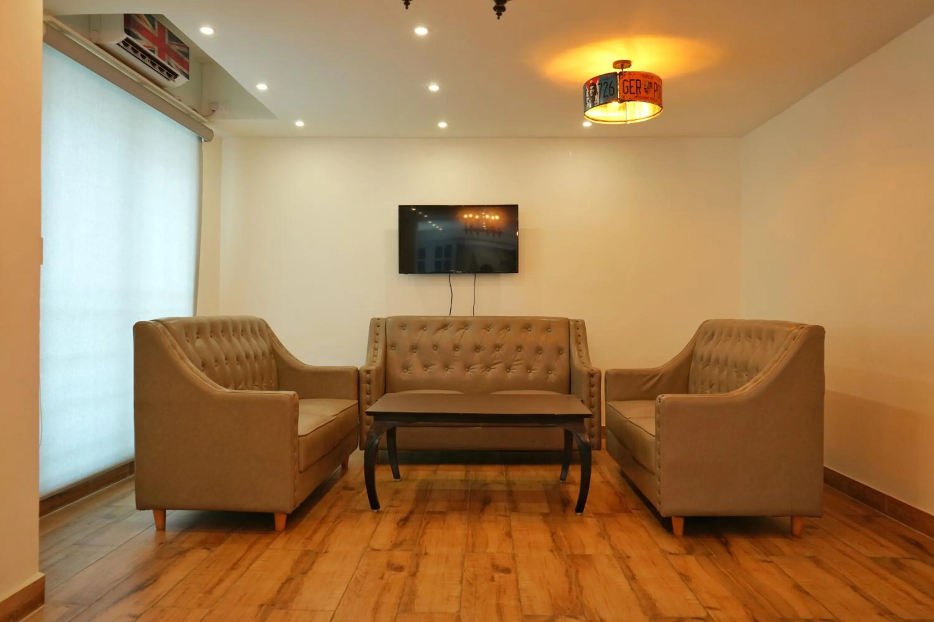 Seating area in The Altruist Hotel Whitefield