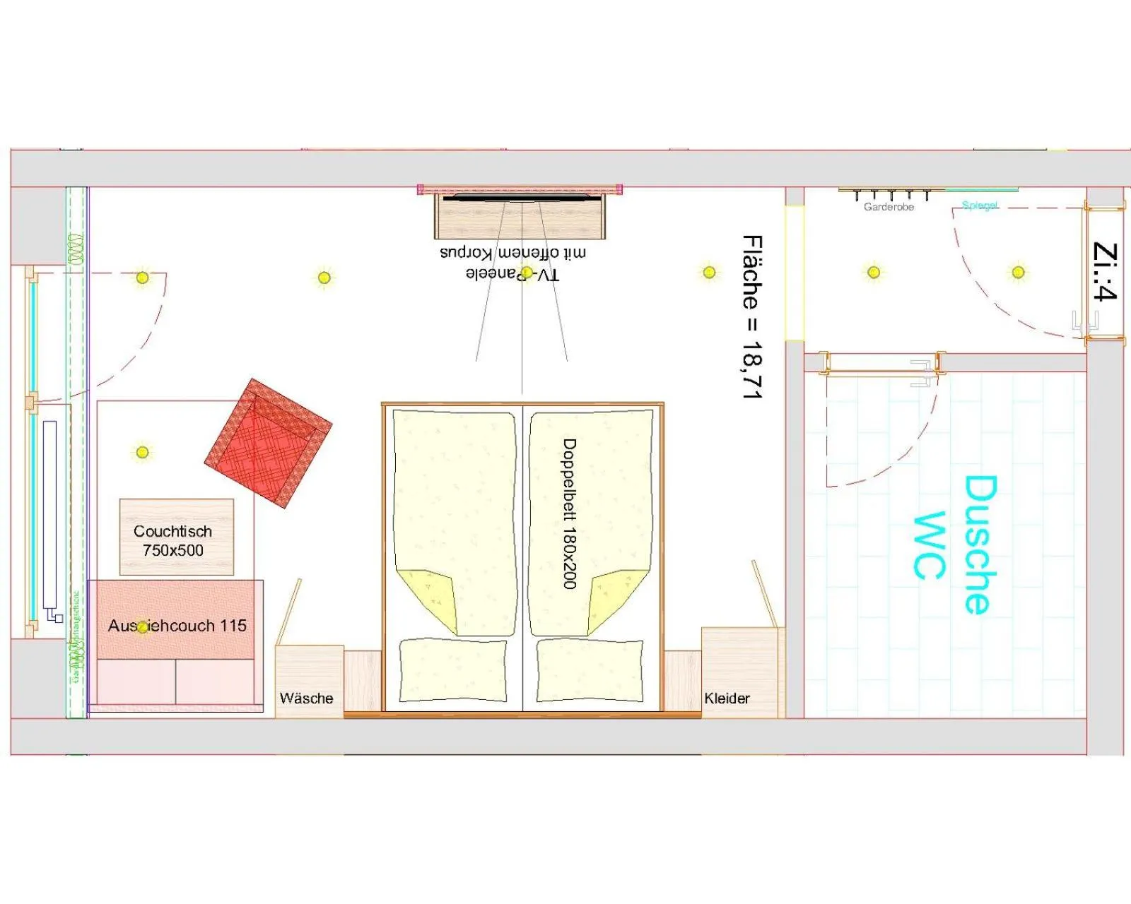 Decorative detail in Gästehaus Boersch