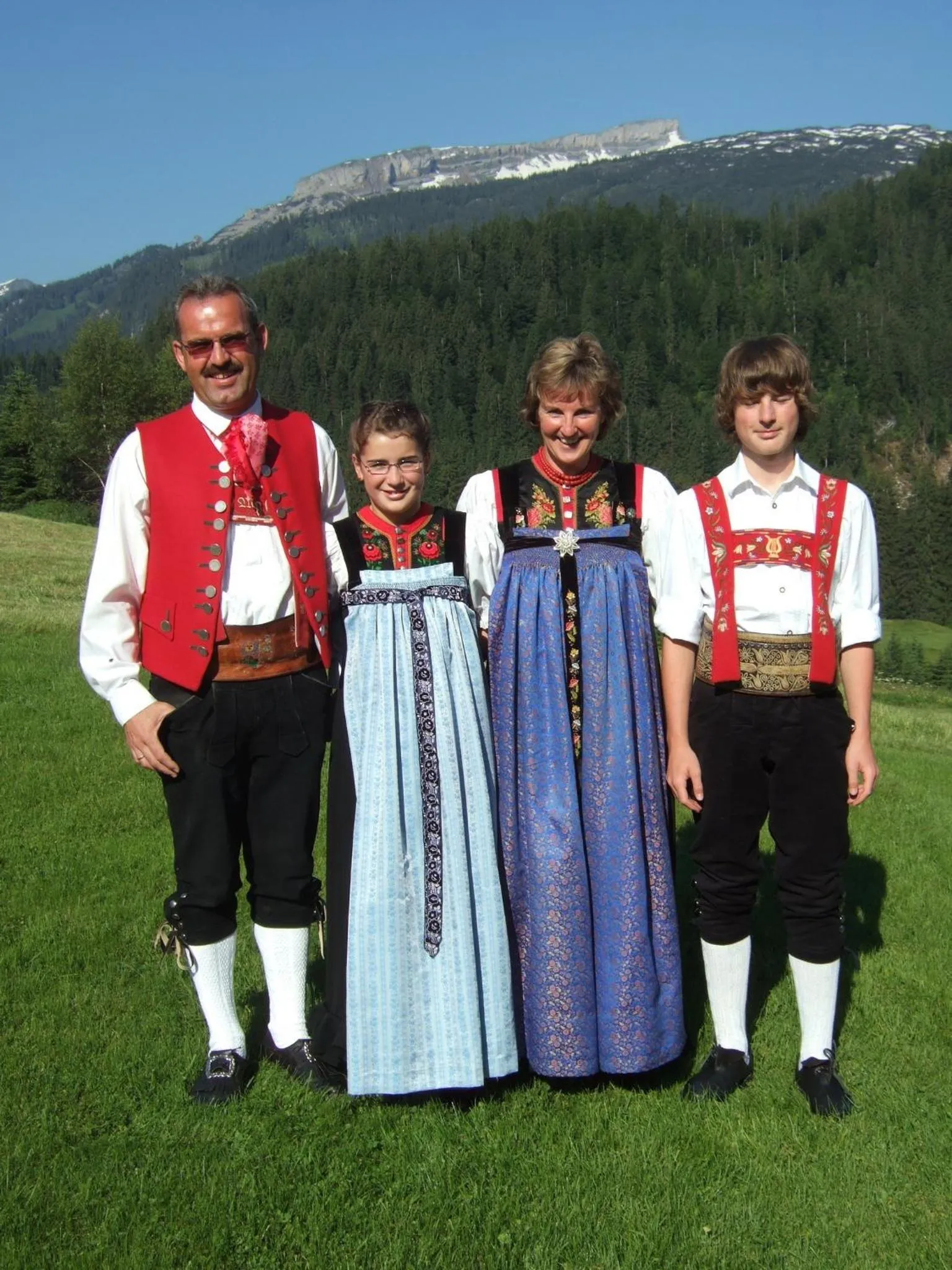 Family in Gästehaus Boersch