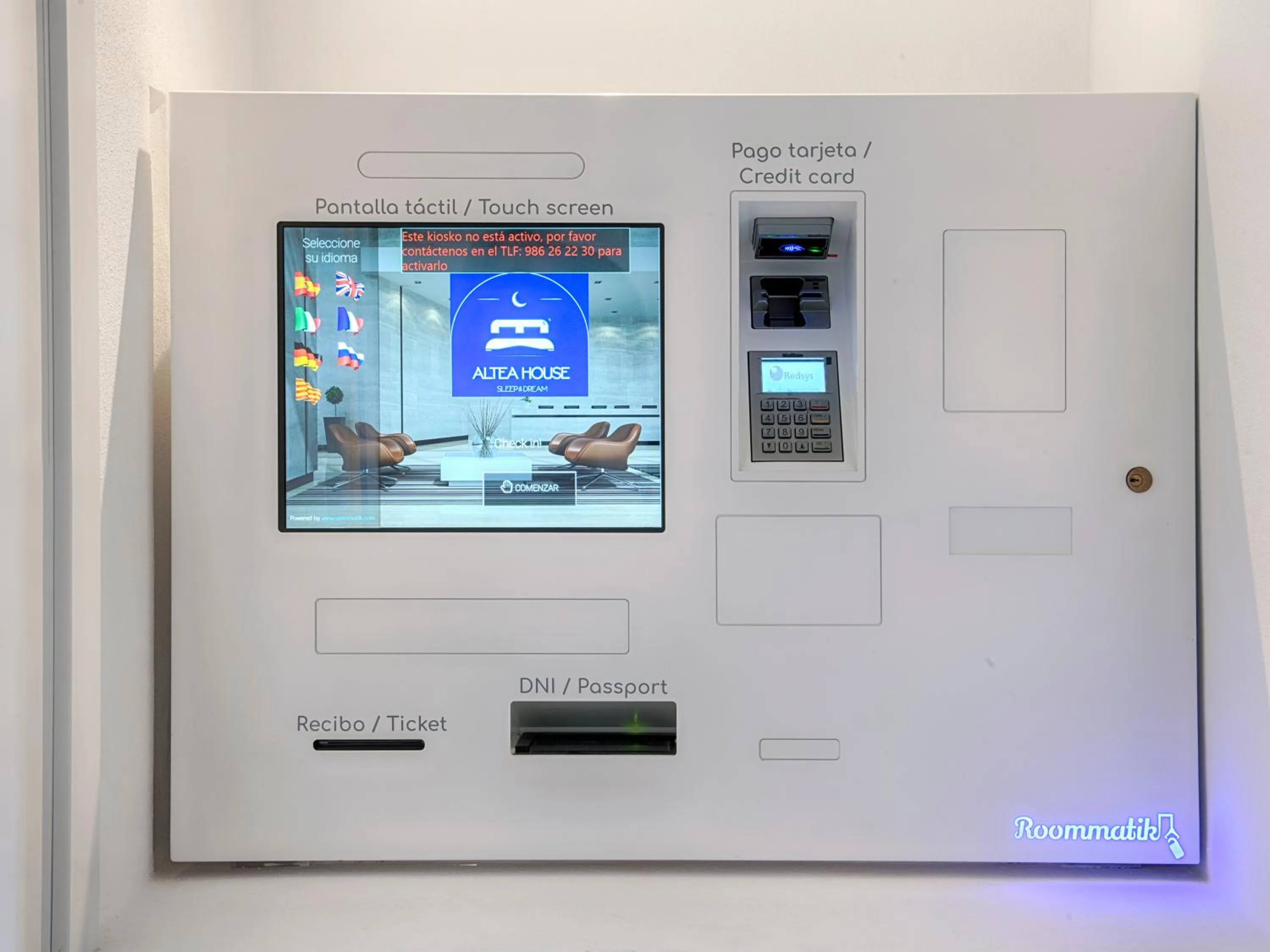 Lobby or reception in Hostal Altea House