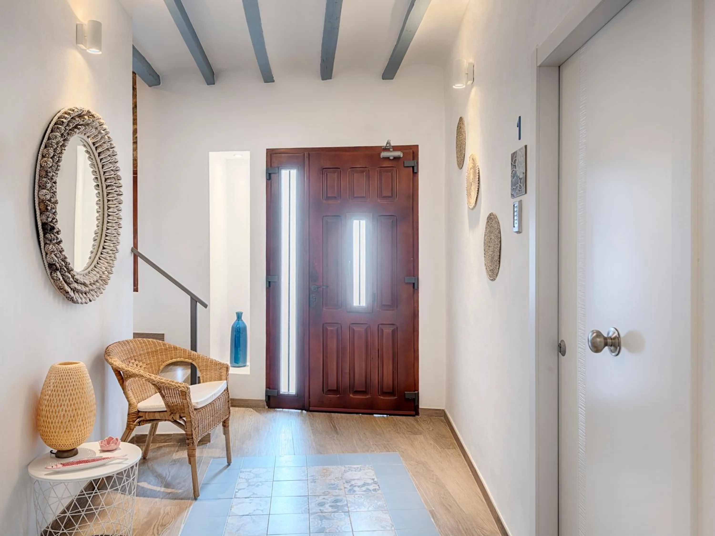 Lobby or reception in Hostal Altea House