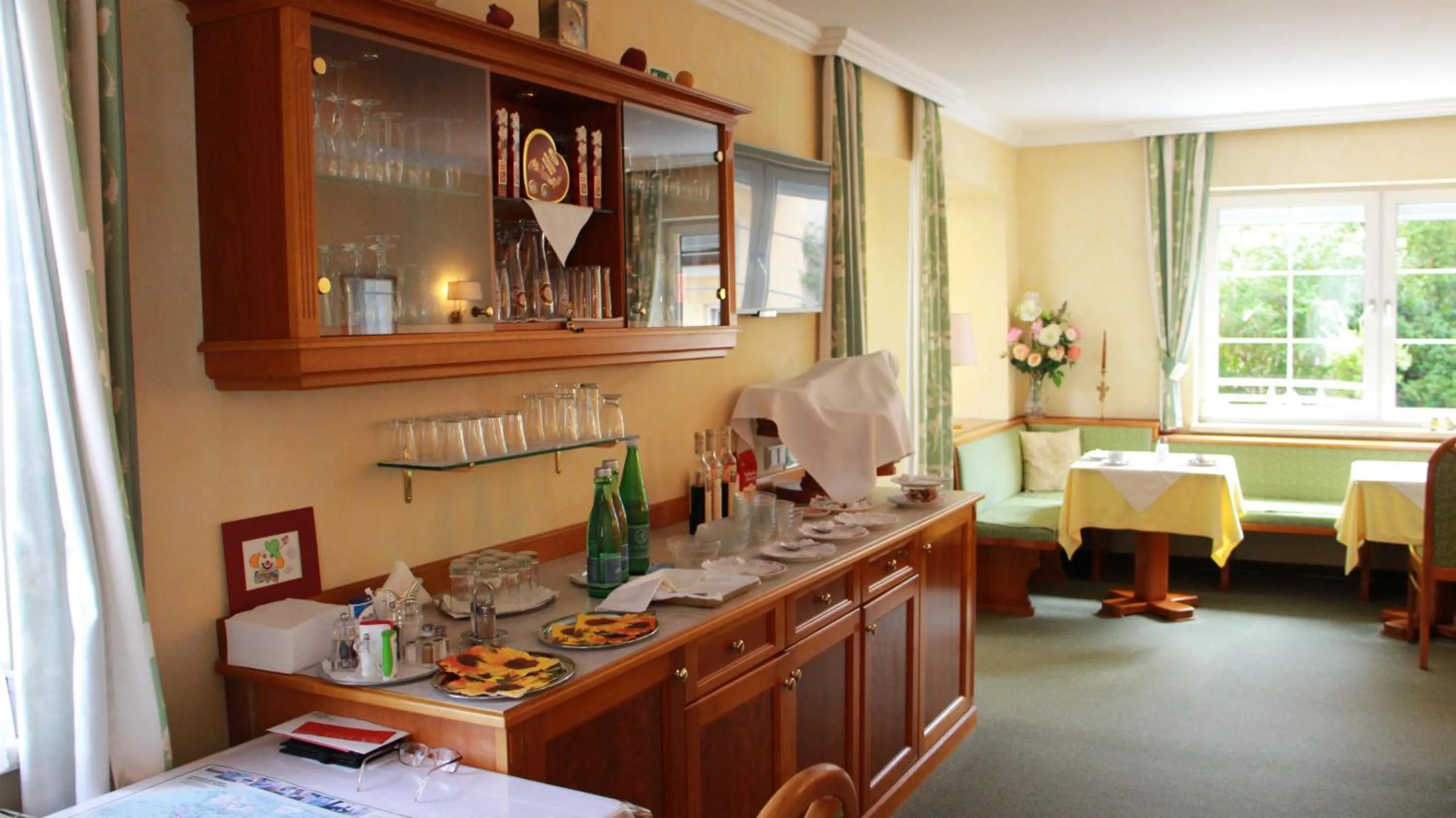 Kitchen or kitchenette in Hotel Josefa