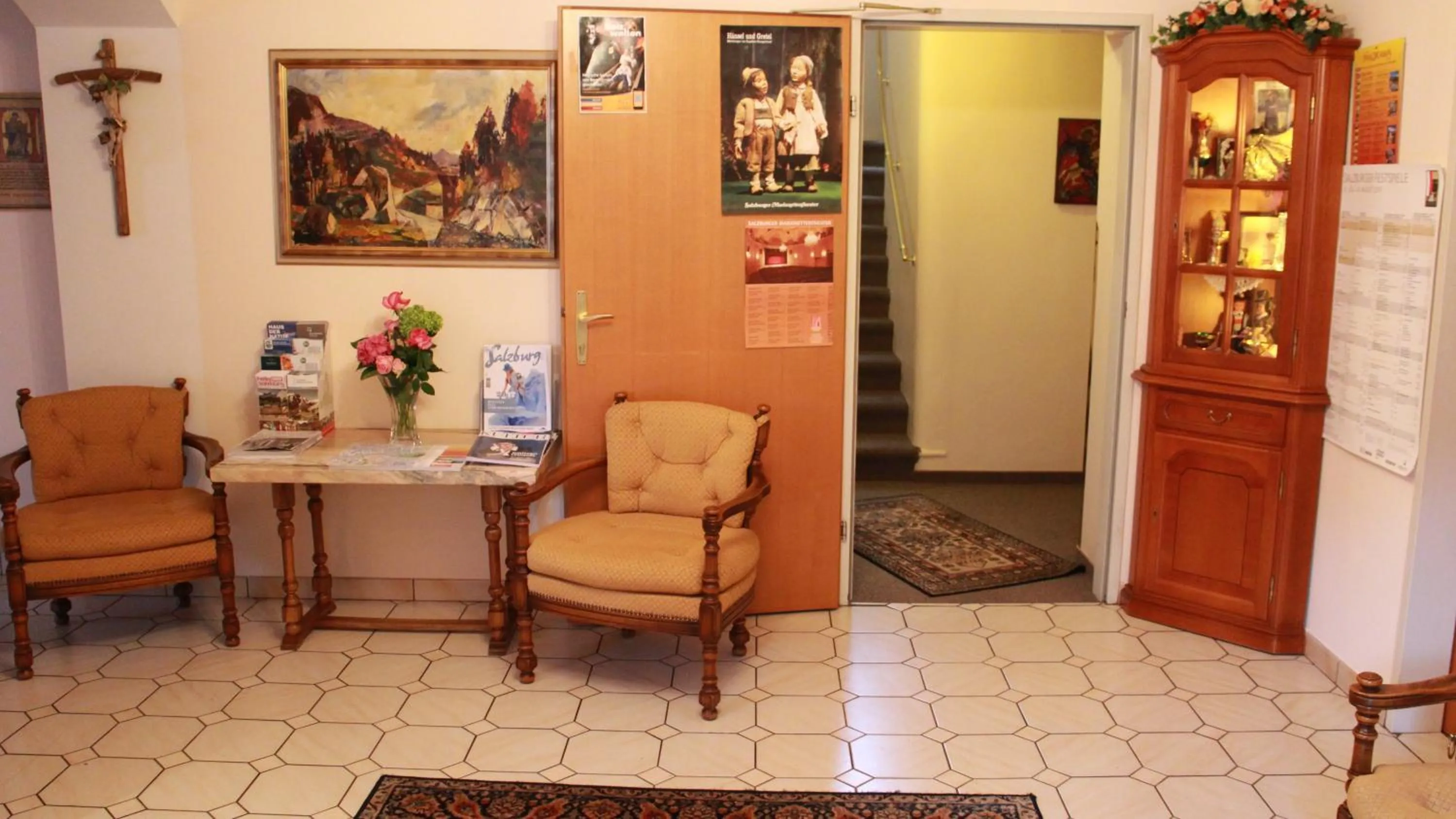 Lobby or reception in Hotel Josefa