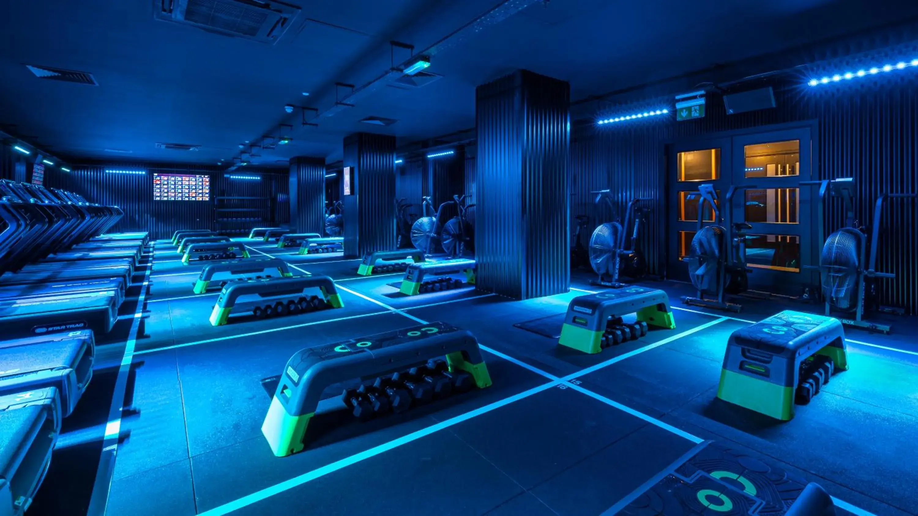 Fitness centre/facilities in YOTEL Manchester Deansgate Fitness centre/facilities in YOTEL Manchester Deansgate