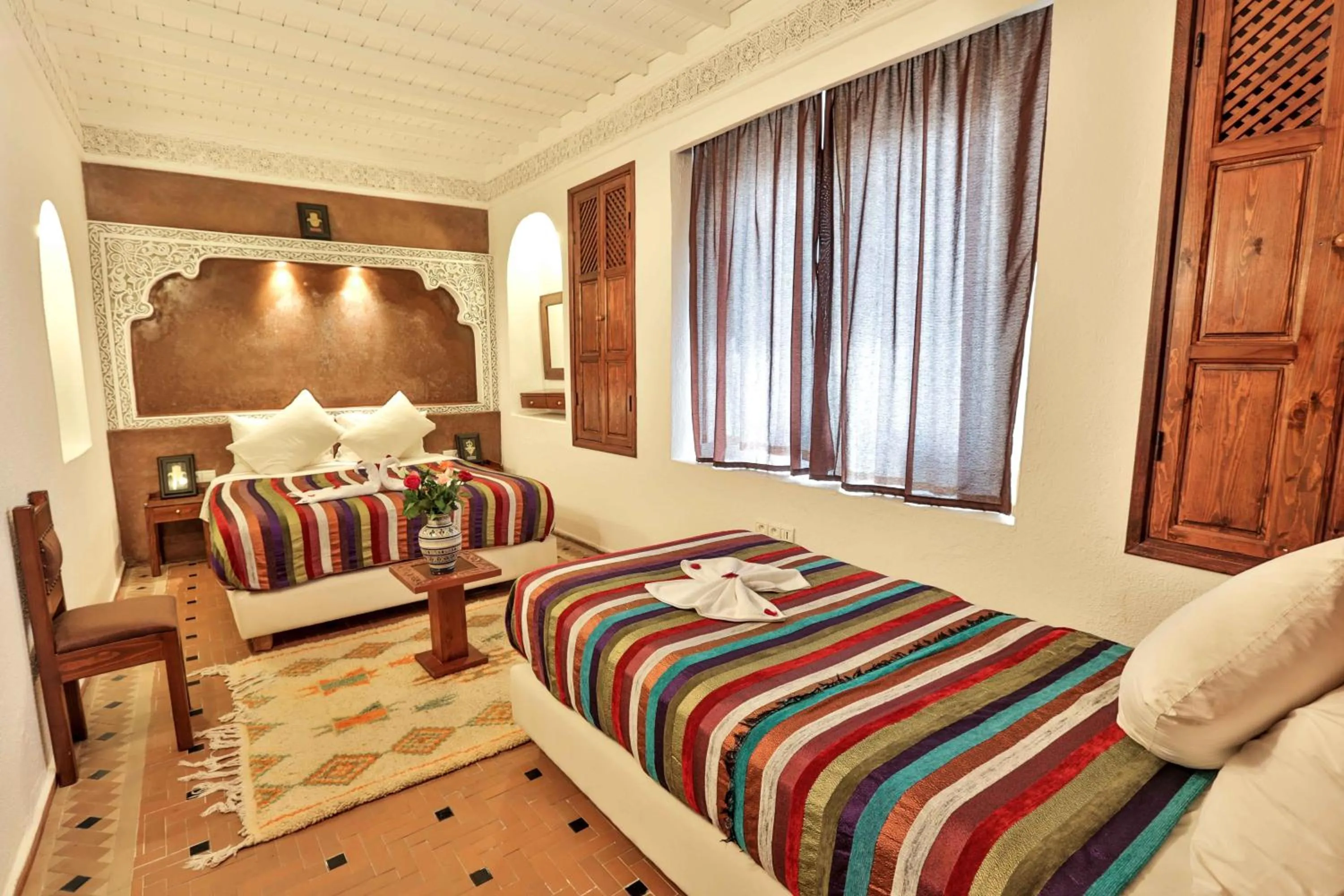 Bed in Riad Nakhla
