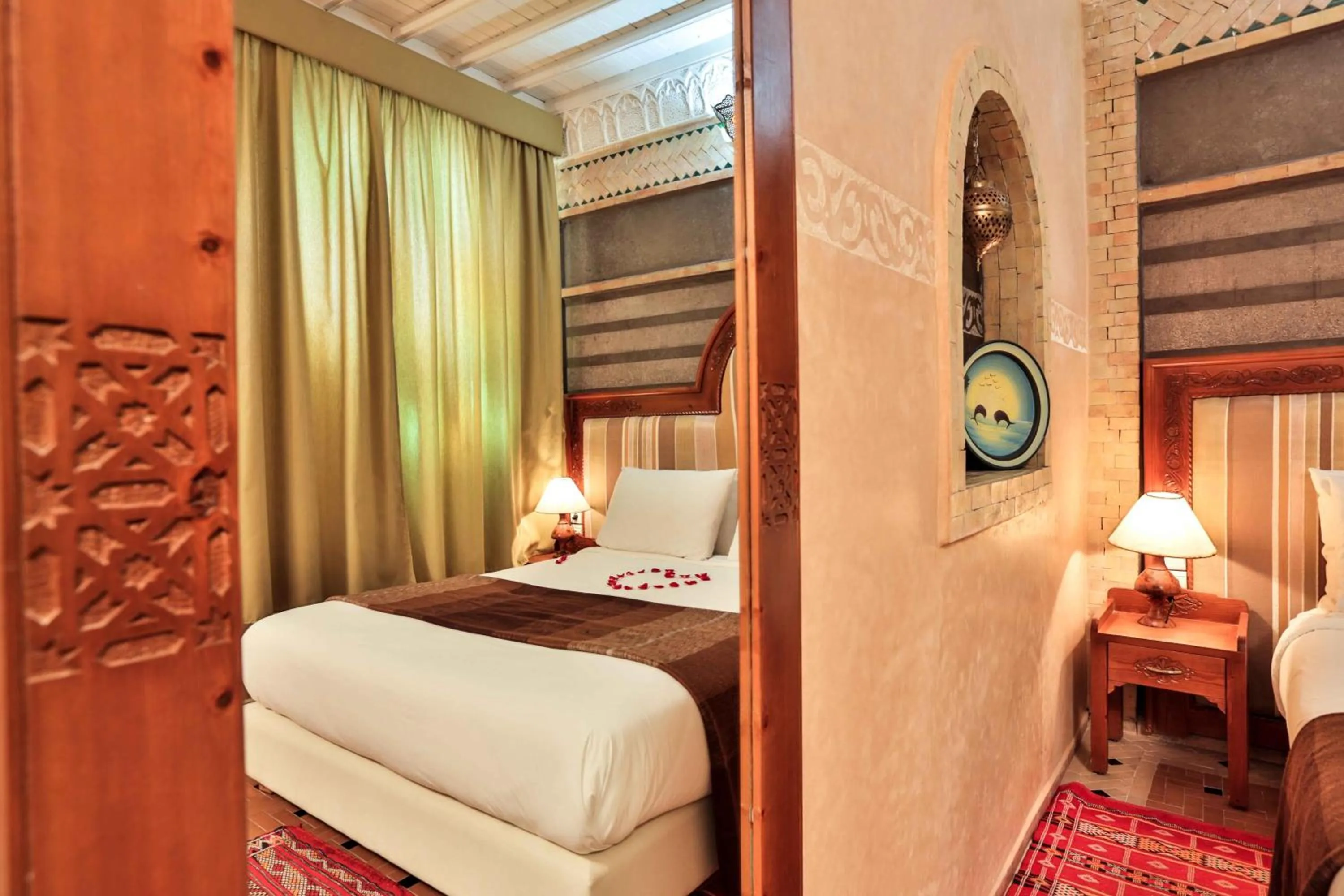 Bed in Riad Nakhla